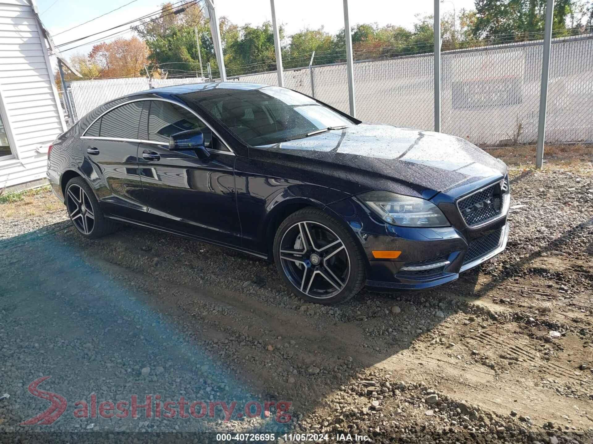 2014 MERCEDES-BENZ CLS 550 — VIN WDDLJ7DB2EA117889