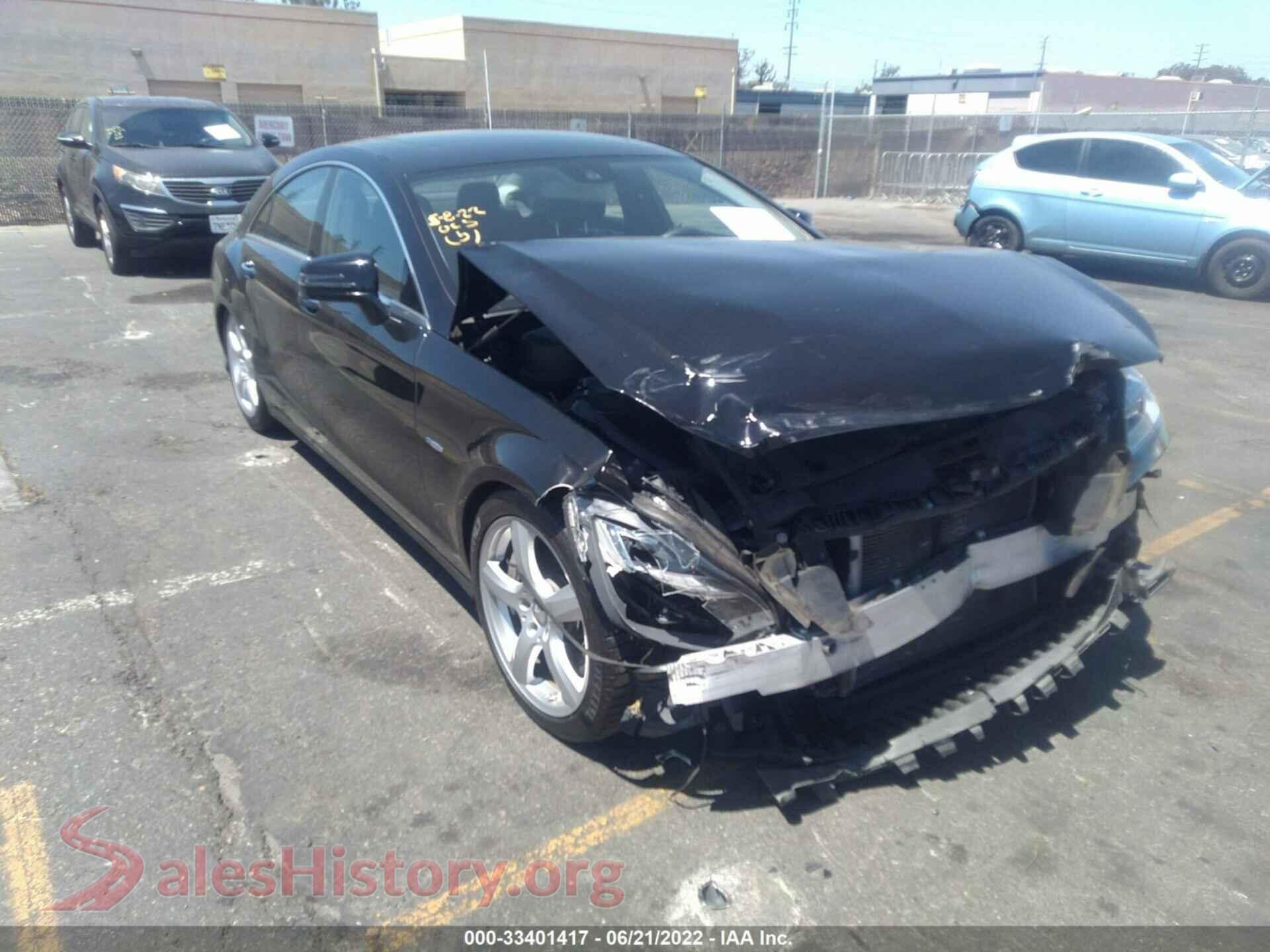 2012 MERCEDES-BENZ CLS-CLASS — VIN WDDLJ7DB3CA033335
