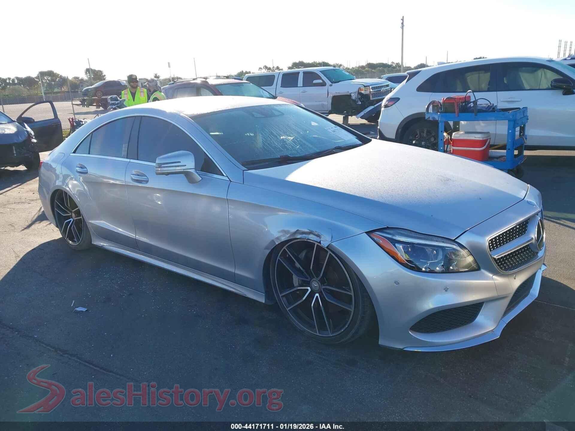 2016 MERCEDES-BENZ CLS 550 — VIN WDDLJ7DB3GA164822