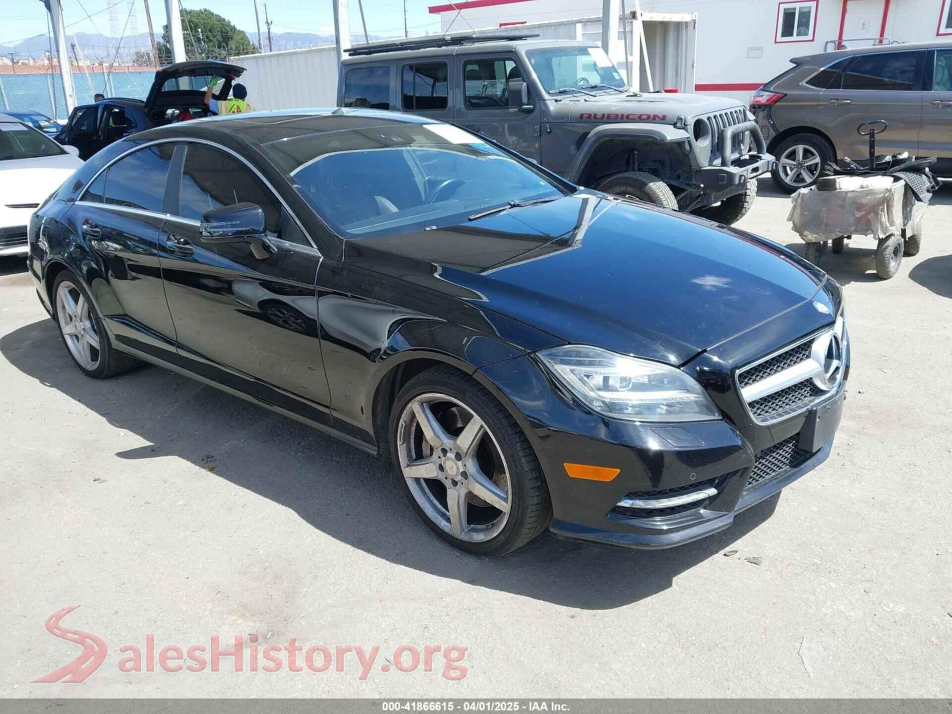 2014 MERCEDES-BENZ CLS 550 — VIN WDDLJ7DB4EA096883