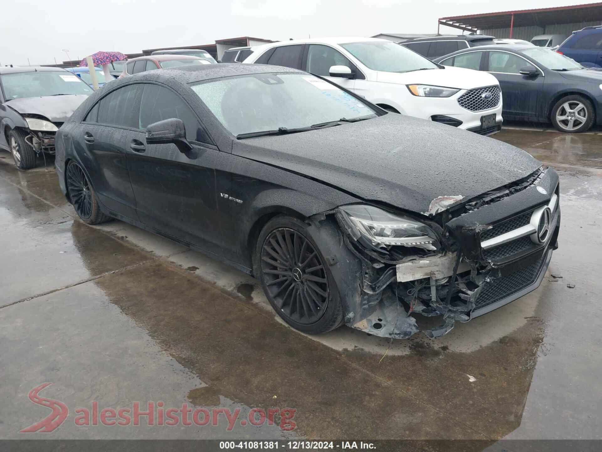 2014 MERCEDES-BENZ CLS 550 — VIN WDDLJ7DB7EA118973