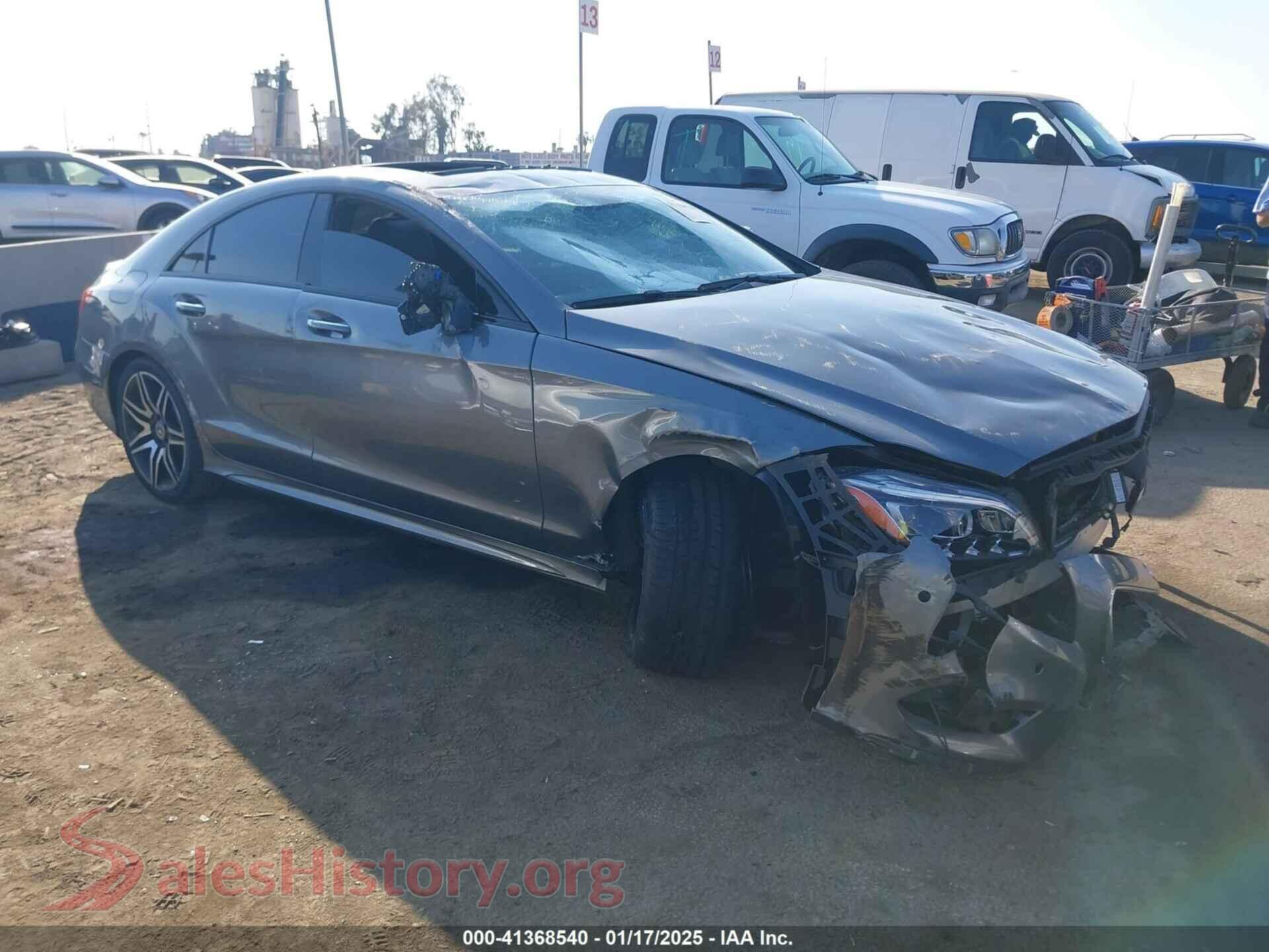 2018 MERCEDES-BENZ CLS 550 — VIN WDDLJ7DB8JA204030