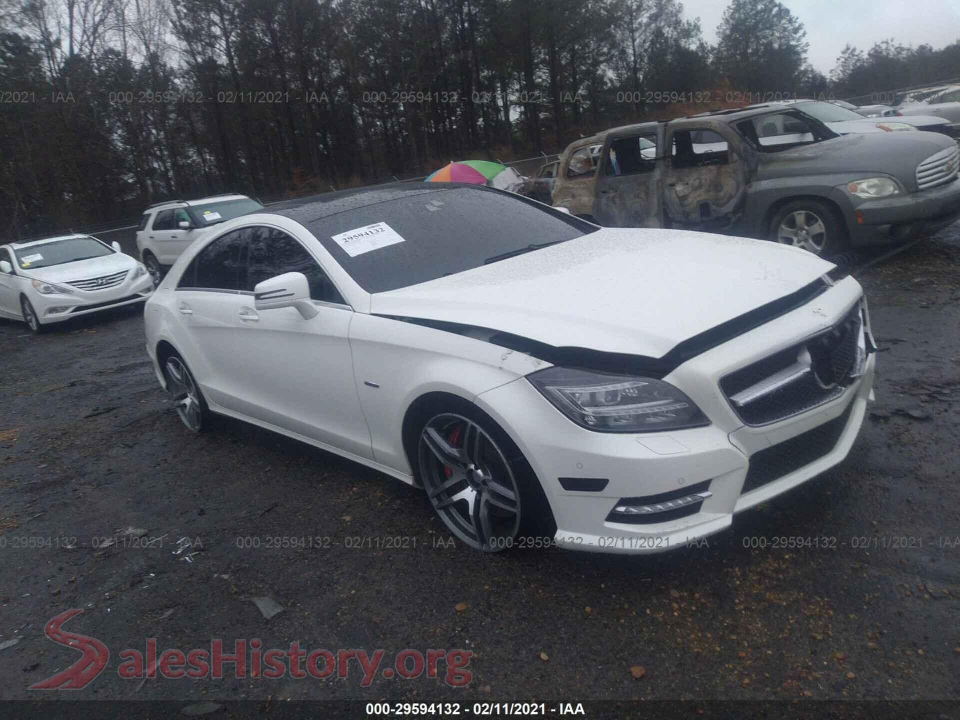 2012 MERCEDES-BENZ CLS-CLASS — VIN WDDLJ7DB9CA028320