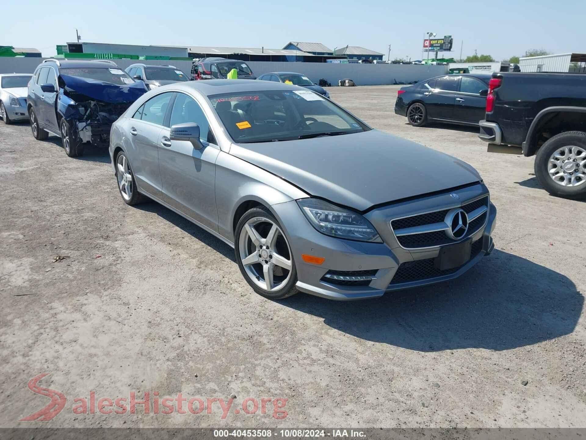 2014 MERCEDES-BENZ CLS 550 — VIN WDDLJ7DB9EA119705