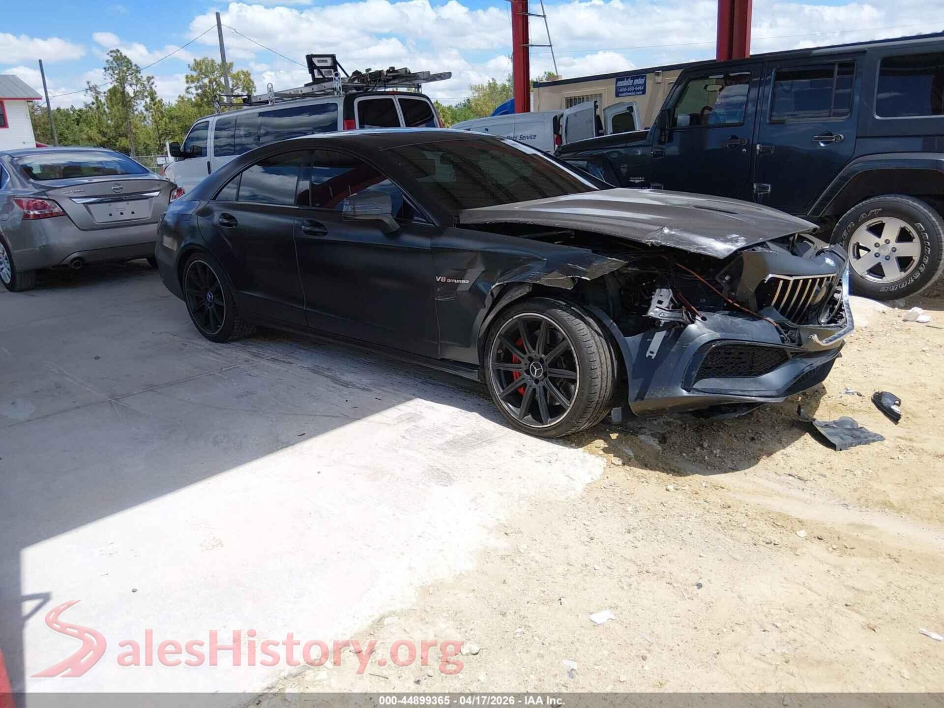 2014 MERCEDES-BENZ CLS 63 AMG — VIN WDDLJ7GB7EA109198