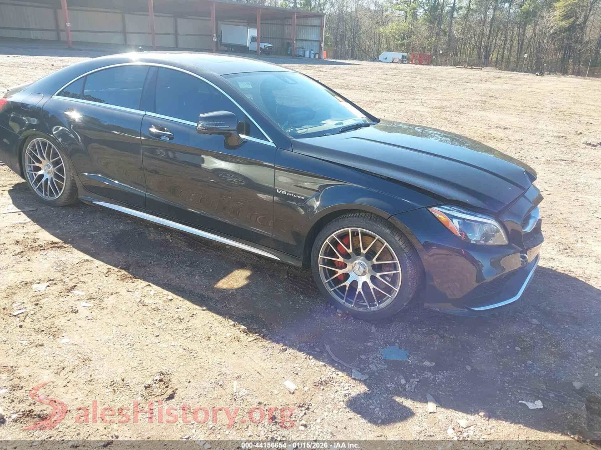 2016 MERCEDES-BENZ AMG CLS 63 — VIN WDDLJ7GB9GA163167