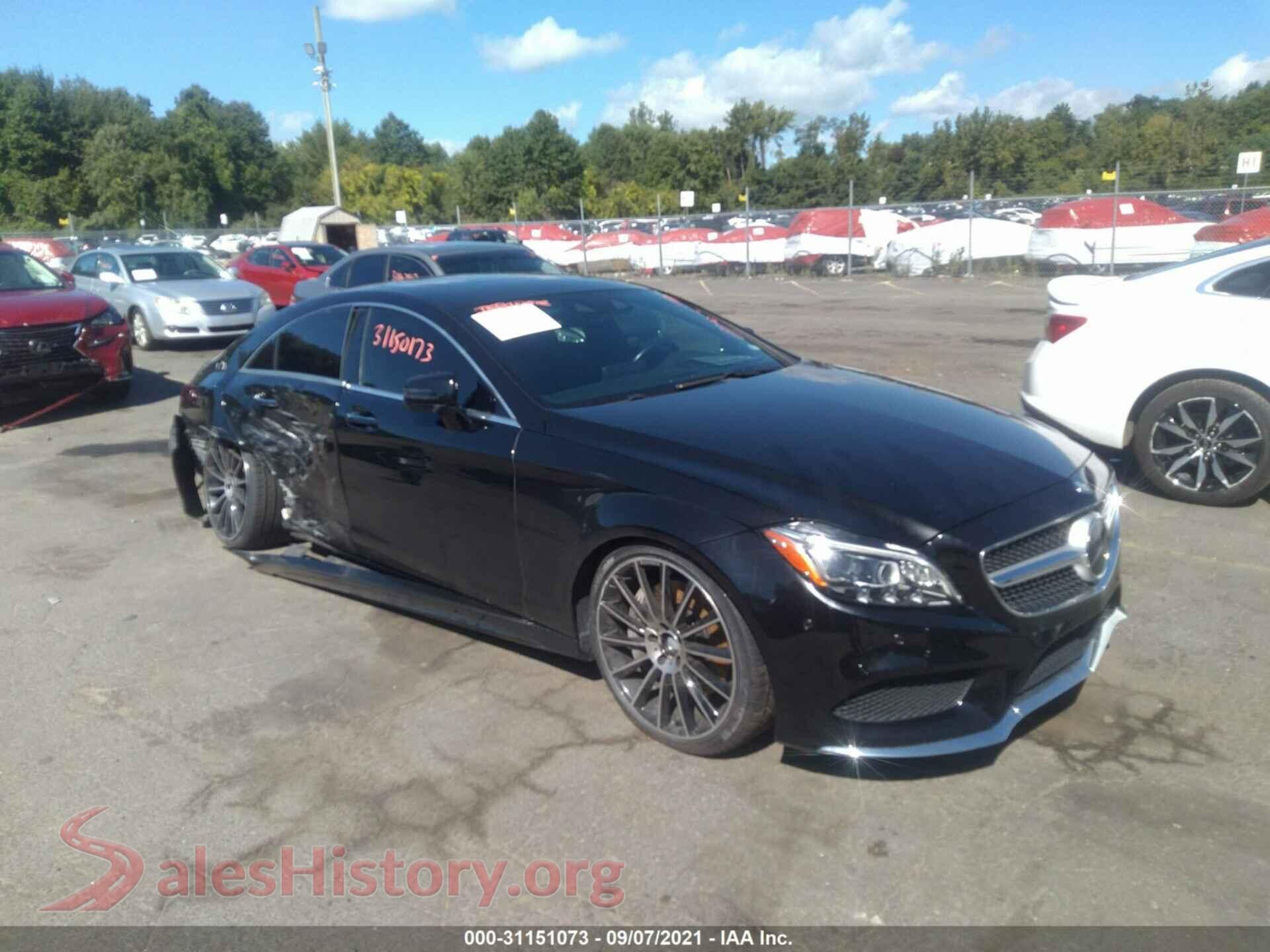2016 MERCEDES-BENZ CLS — VIN WDDLJ9BB0GA181818