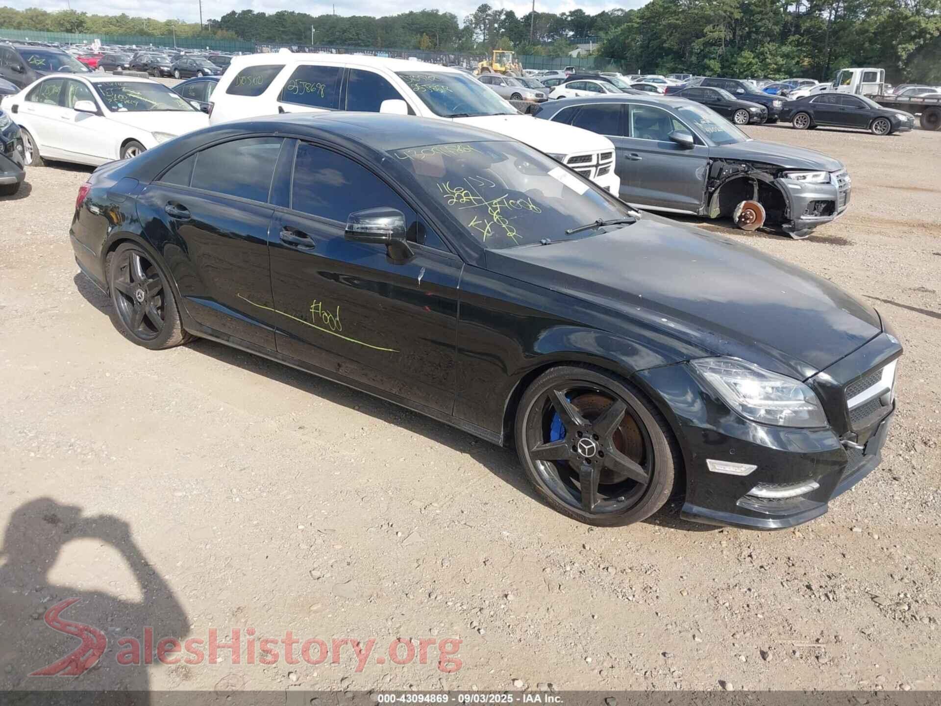 2014 MERCEDES-BENZ CLS 550 — VIN WDDLJ9BB6EA111351