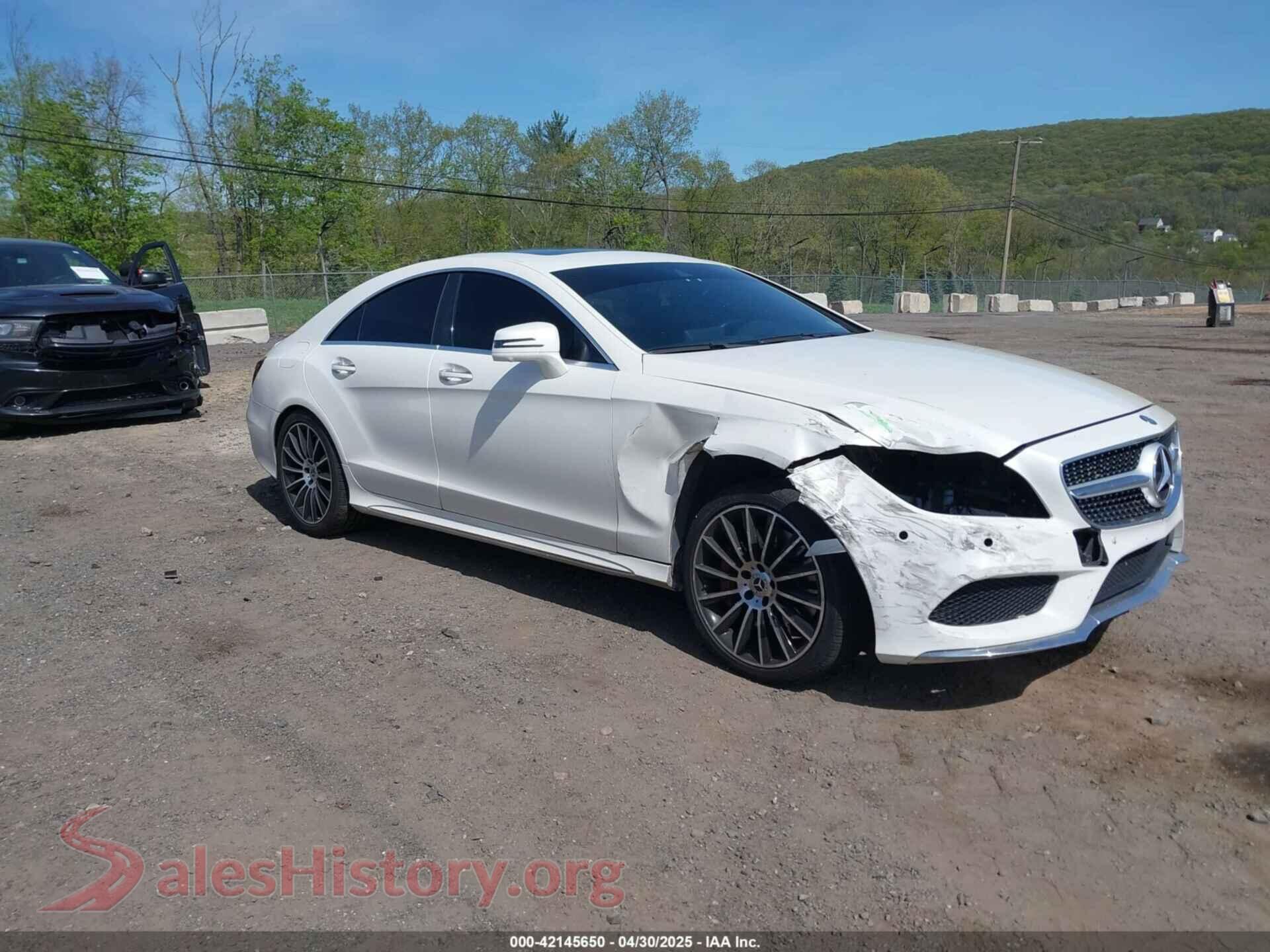 2015 MERCEDES-BENZ CLS 550 — VIN WDDLJ9BB9FA150937