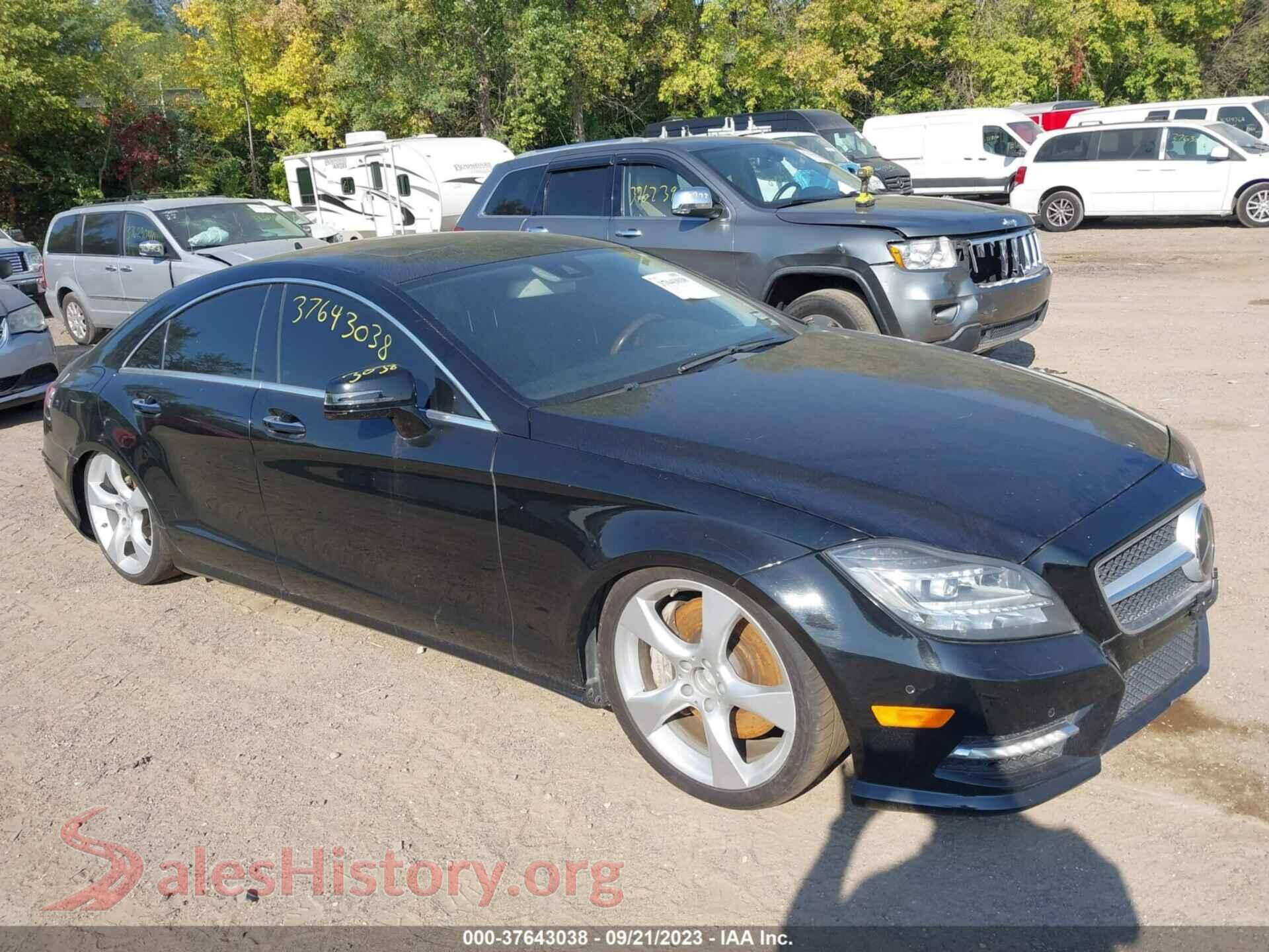 2013 MERCEDES-BENZ CLS-CLASS — VIN WDDLJ9BBXDA064713