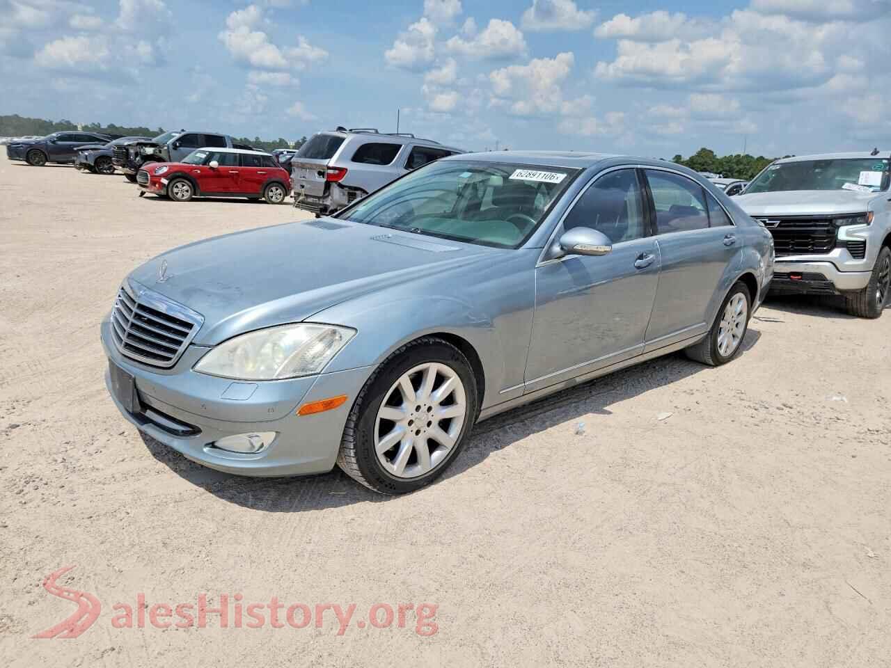 2007 MERCEDES-BENZ S-CLASS — VIN WDDNG86XX7A109998