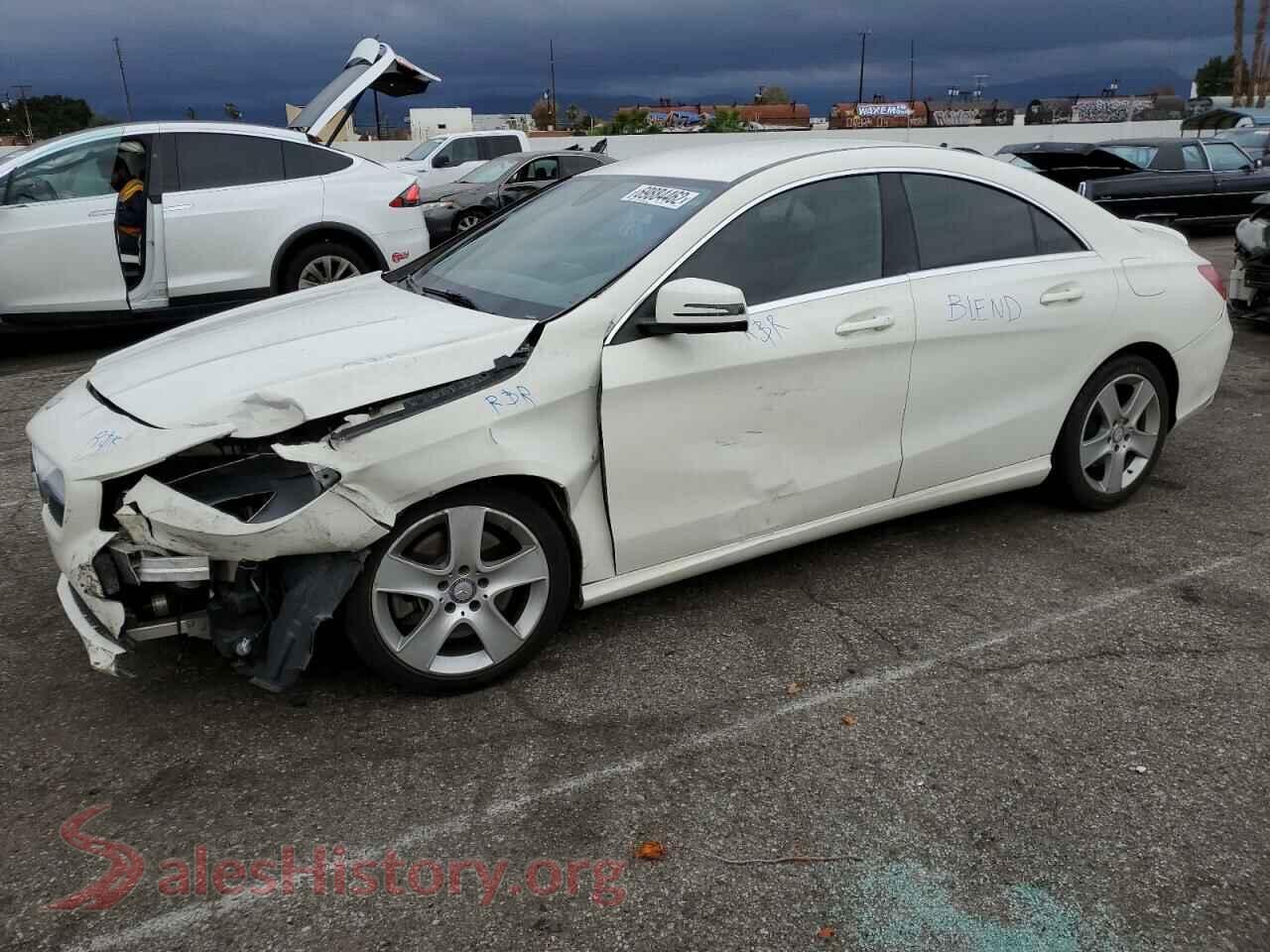 2015 MERCEDES-BENZ CLA-CLASS — VIN WDDSJ4EB0FN162672