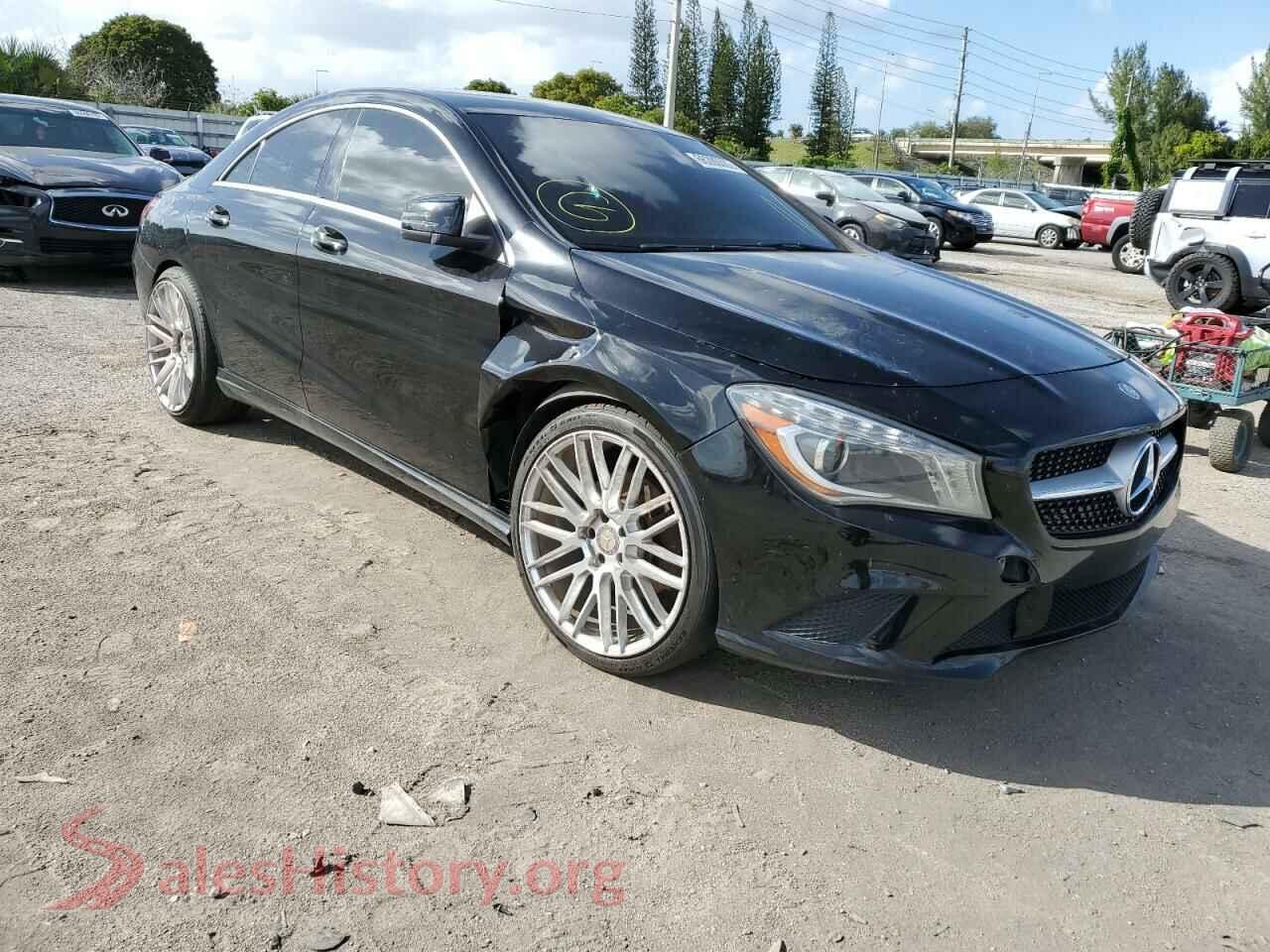 2014 MERCEDES-BENZ CLA-CLASS — VIN WDDSJ4EB1EN040840