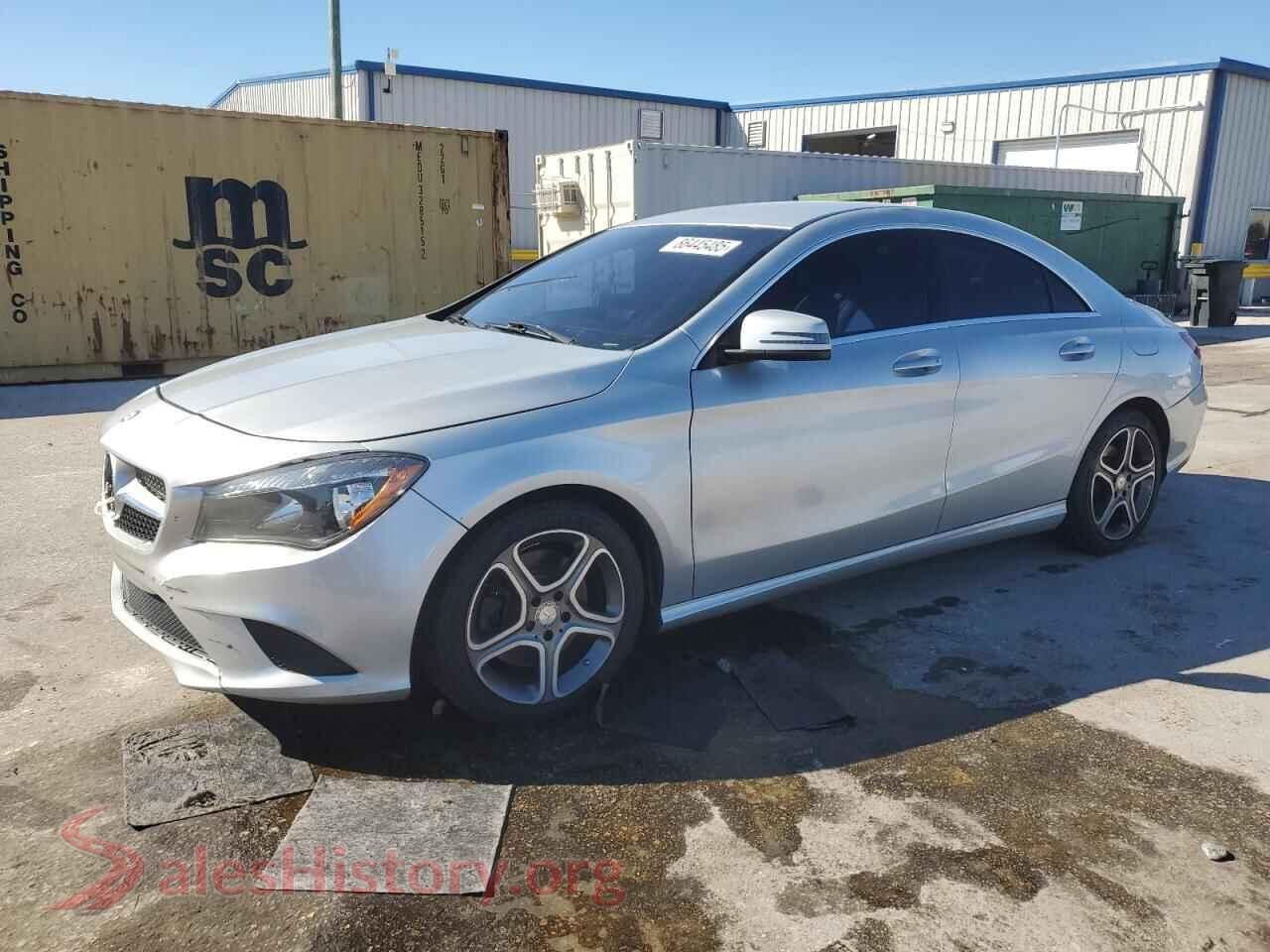2014 MERCEDES-BENZ CLA-CLASS — VIN WDDSJ4EB1EN055077