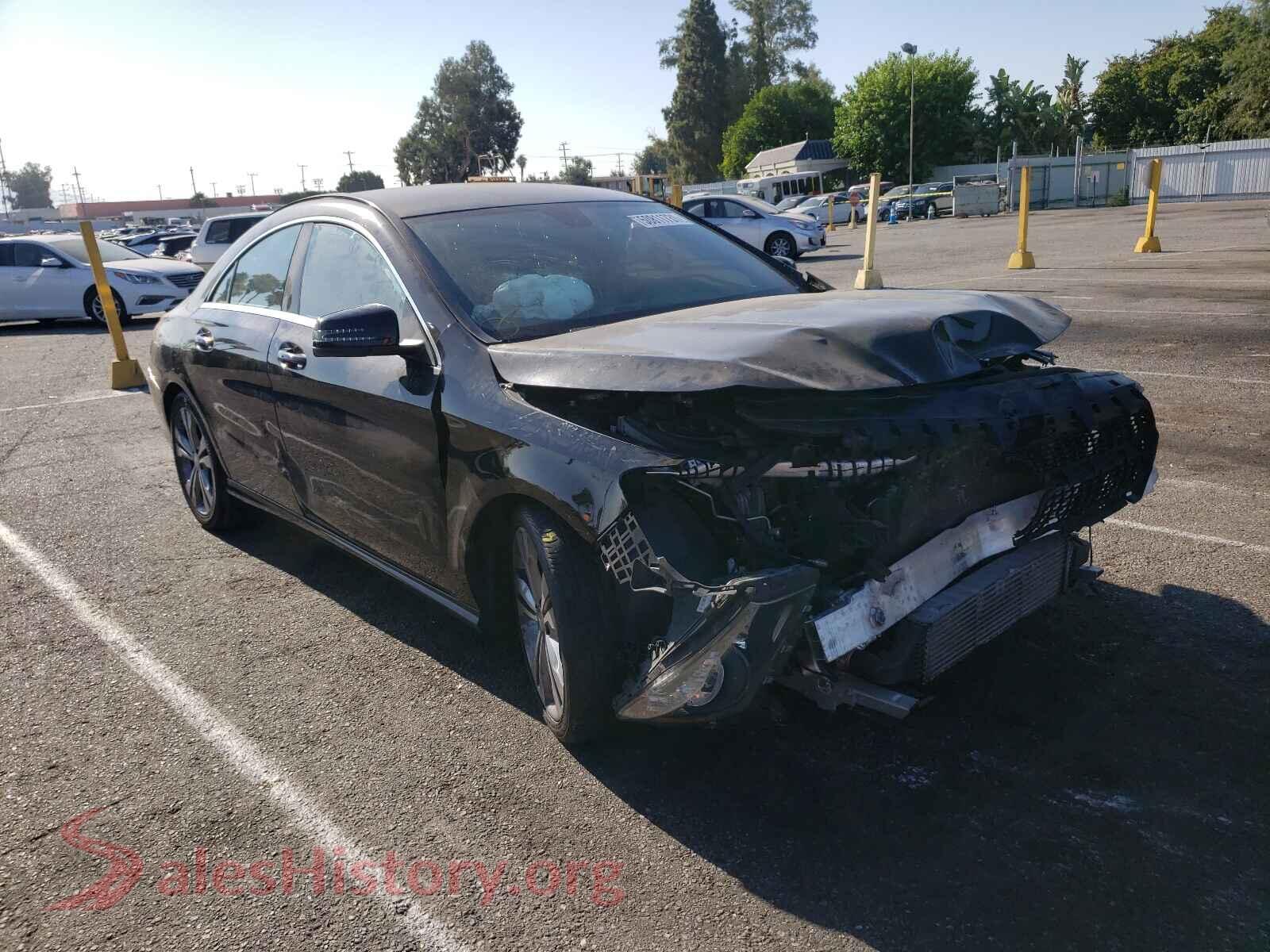 2014 MERCEDES-BENZ CLA-CLASS — VIN WDDSJ4EB1EN124804