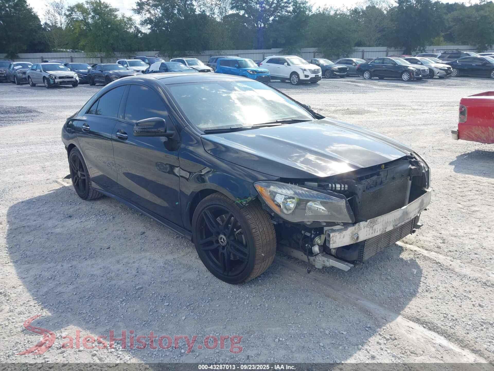 2018 MERCEDES-BENZ CLA 250 — VIN WDDSJ4EB1JN558313