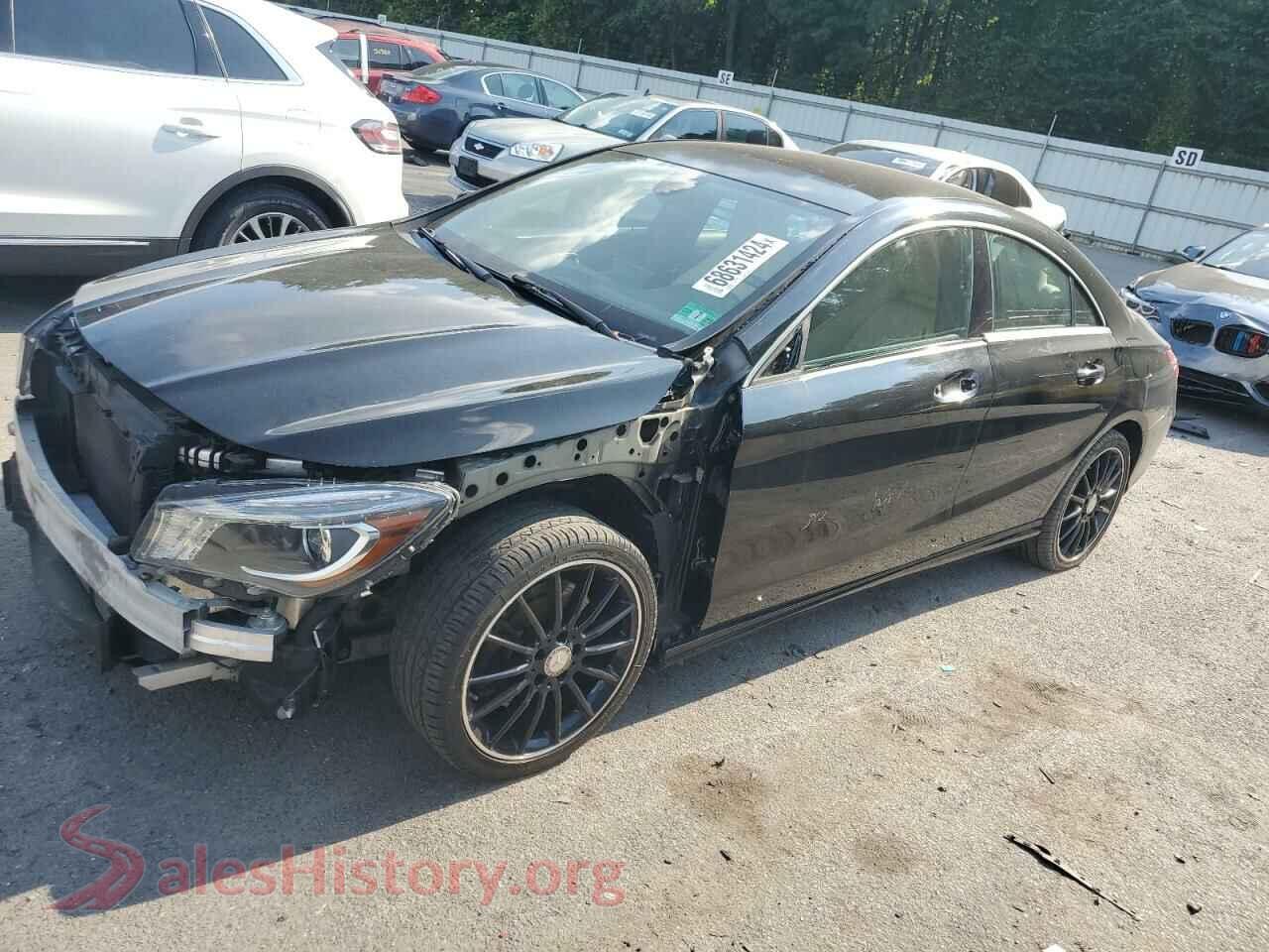 2014 MERCEDES-BENZ CLA-CLASS — VIN WDDSJ4EB3EN126165
