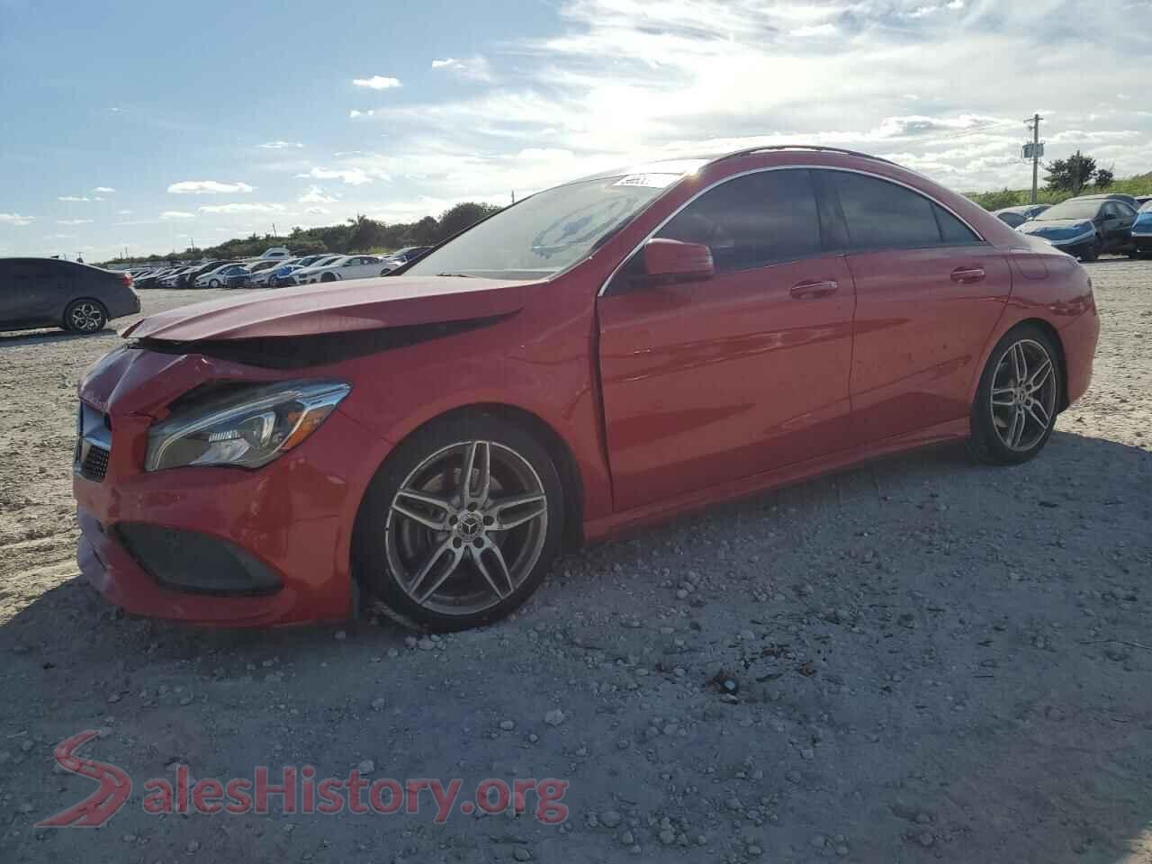 2018 MERCEDES-BENZ CLA-CLASS — VIN WDDSJ4EB4JN581455