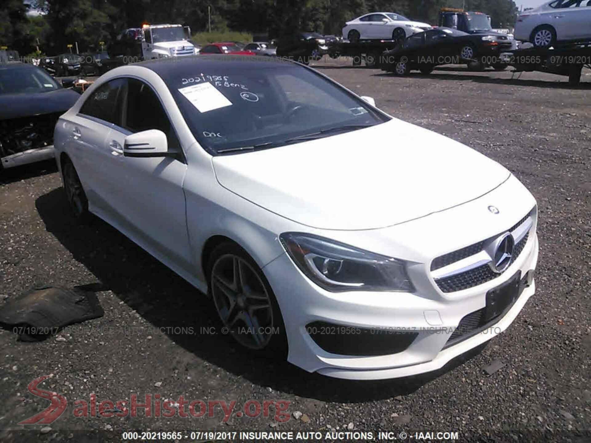 2015 Mercedes-benz Cla — VIN WDDSJ4EB6FN192078