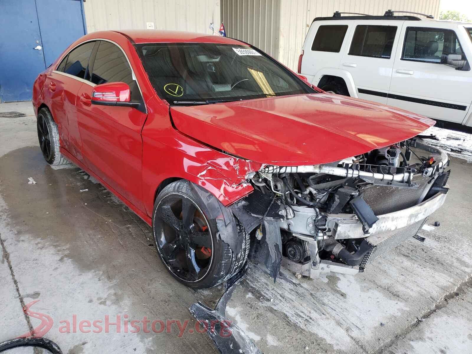 2014 MERCEDES-BENZ CLA-CLASS — VIN WDDSJ4EB7EN045170