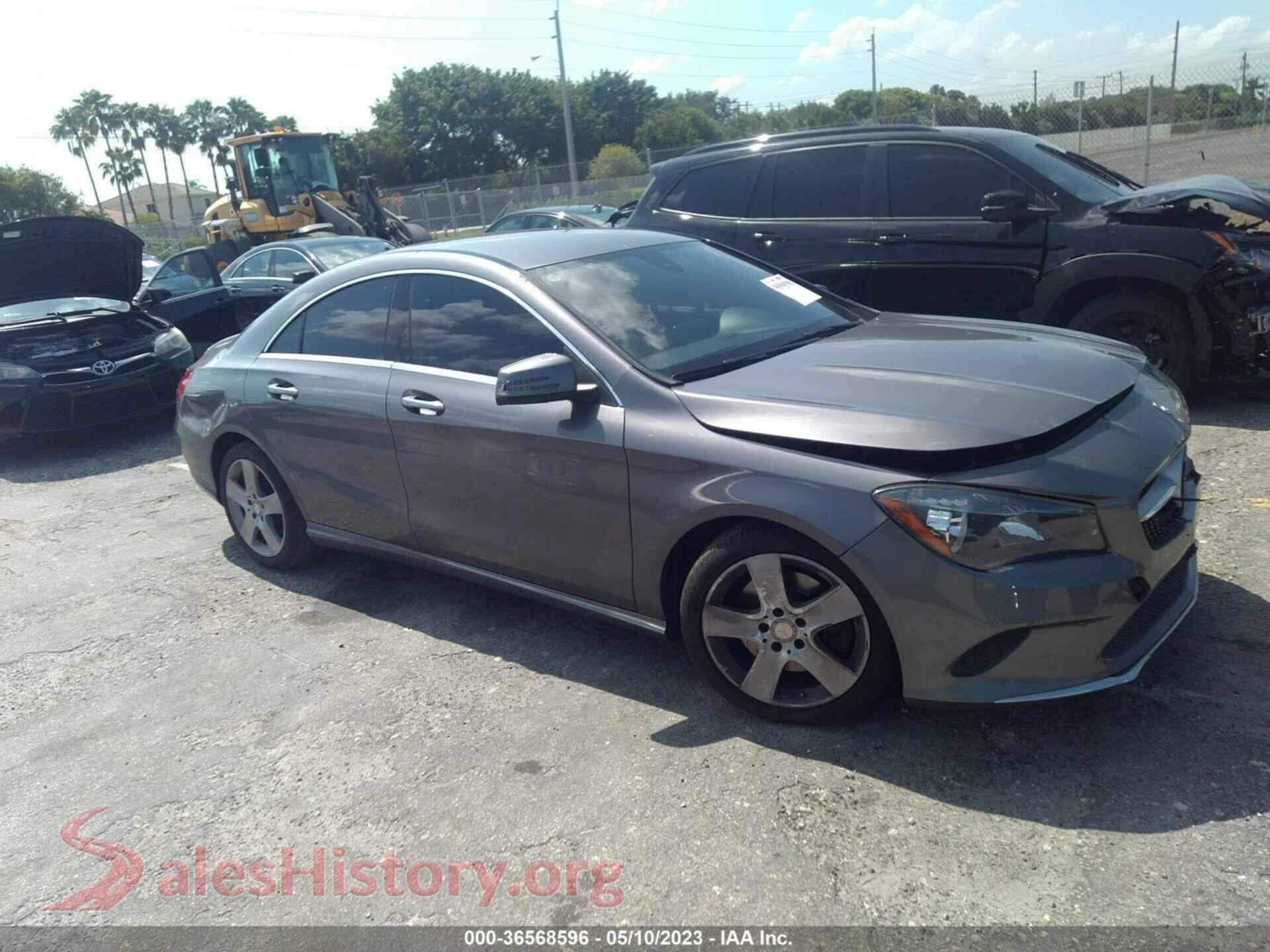 2017 MERCEDES-BENZ CLA — VIN WDDSJ4EB7HN429874
