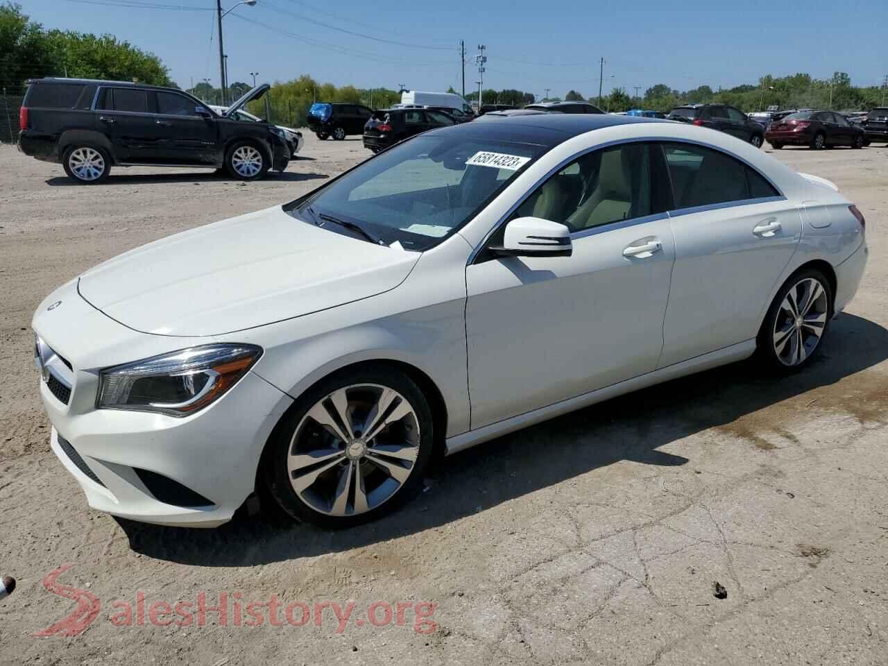 2014 MERCEDES-BENZ CLA-CLASS — VIN WDDSJ4EB8EN043931