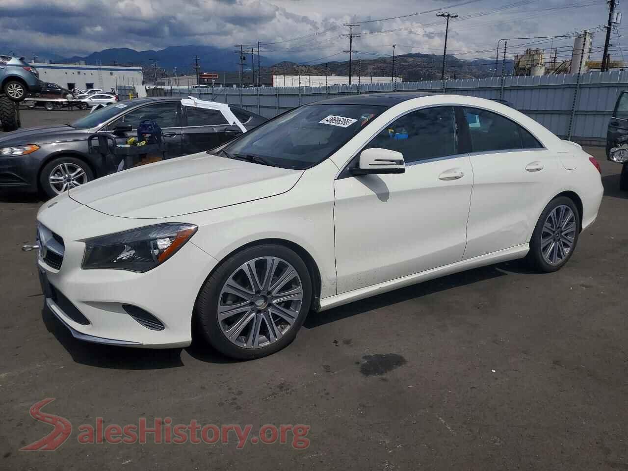 2018 MERCEDES-BENZ CLA-CLASS — VIN WDDSJ4EB8JN581796