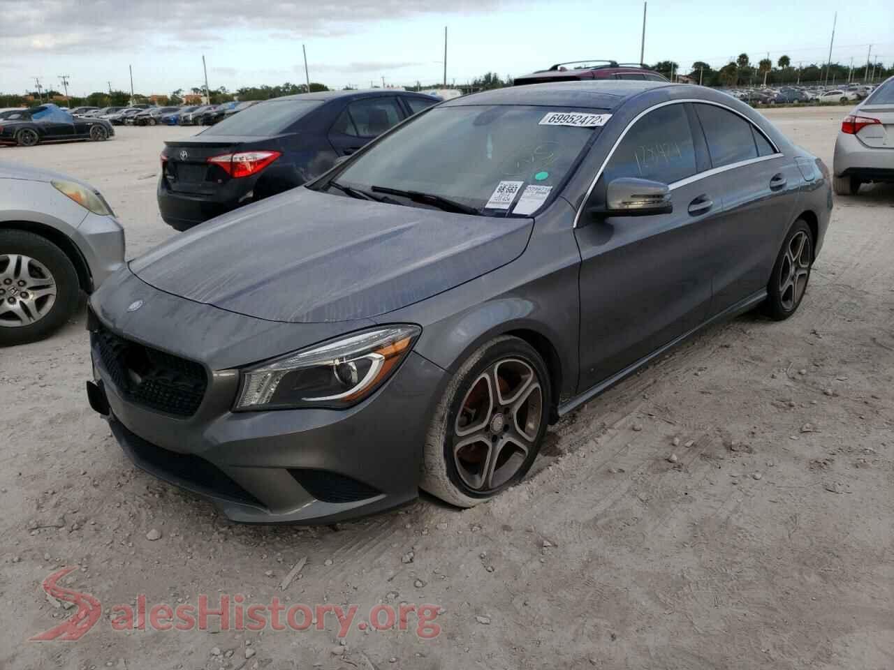 2014 MERCEDES-BENZ CLA-CLASS — VIN WDDSJ4EB9EN068921