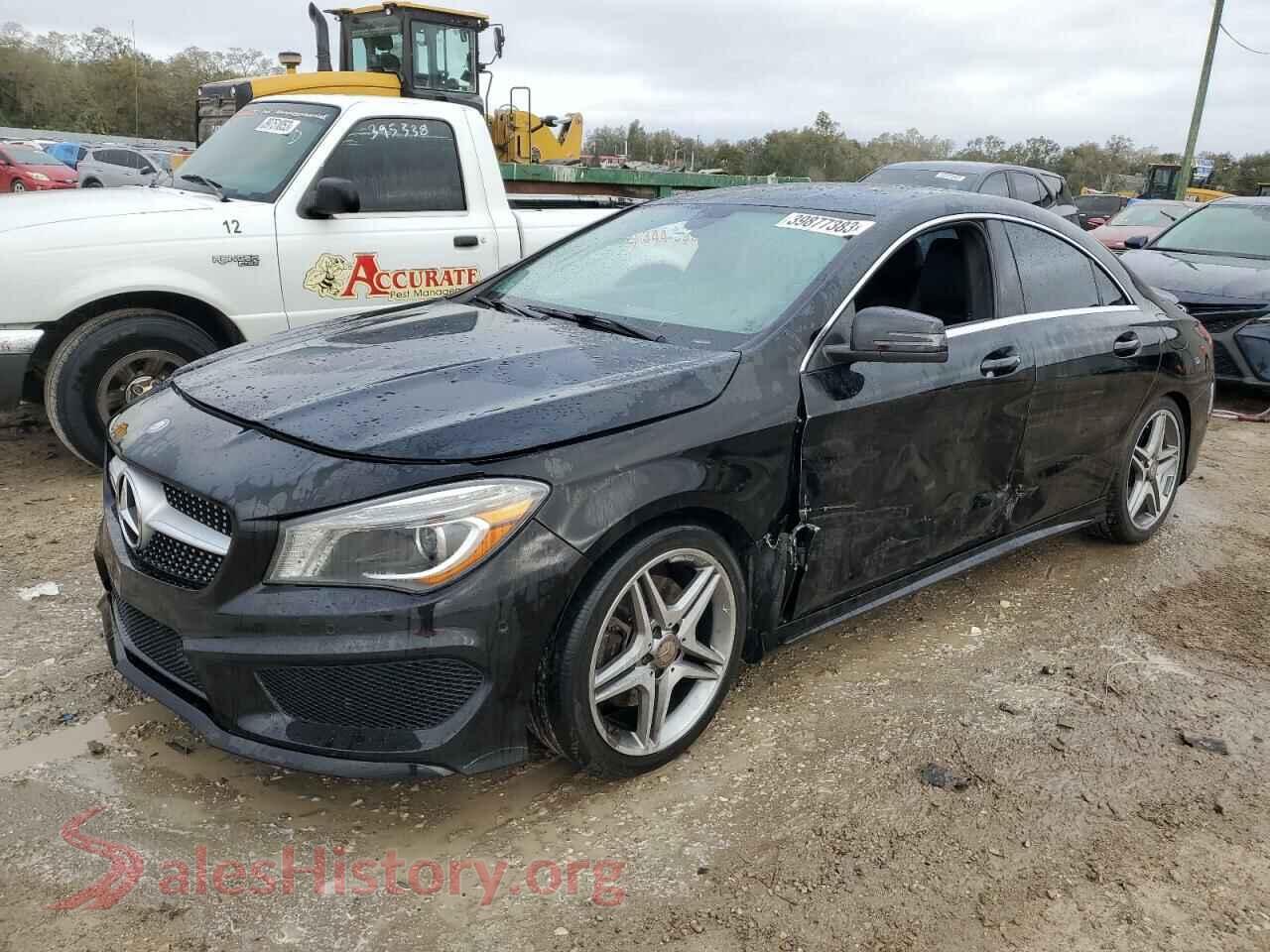 2014 MERCEDES-BENZ CLA-CLASS — VIN WDDSJ4EB9EN121004