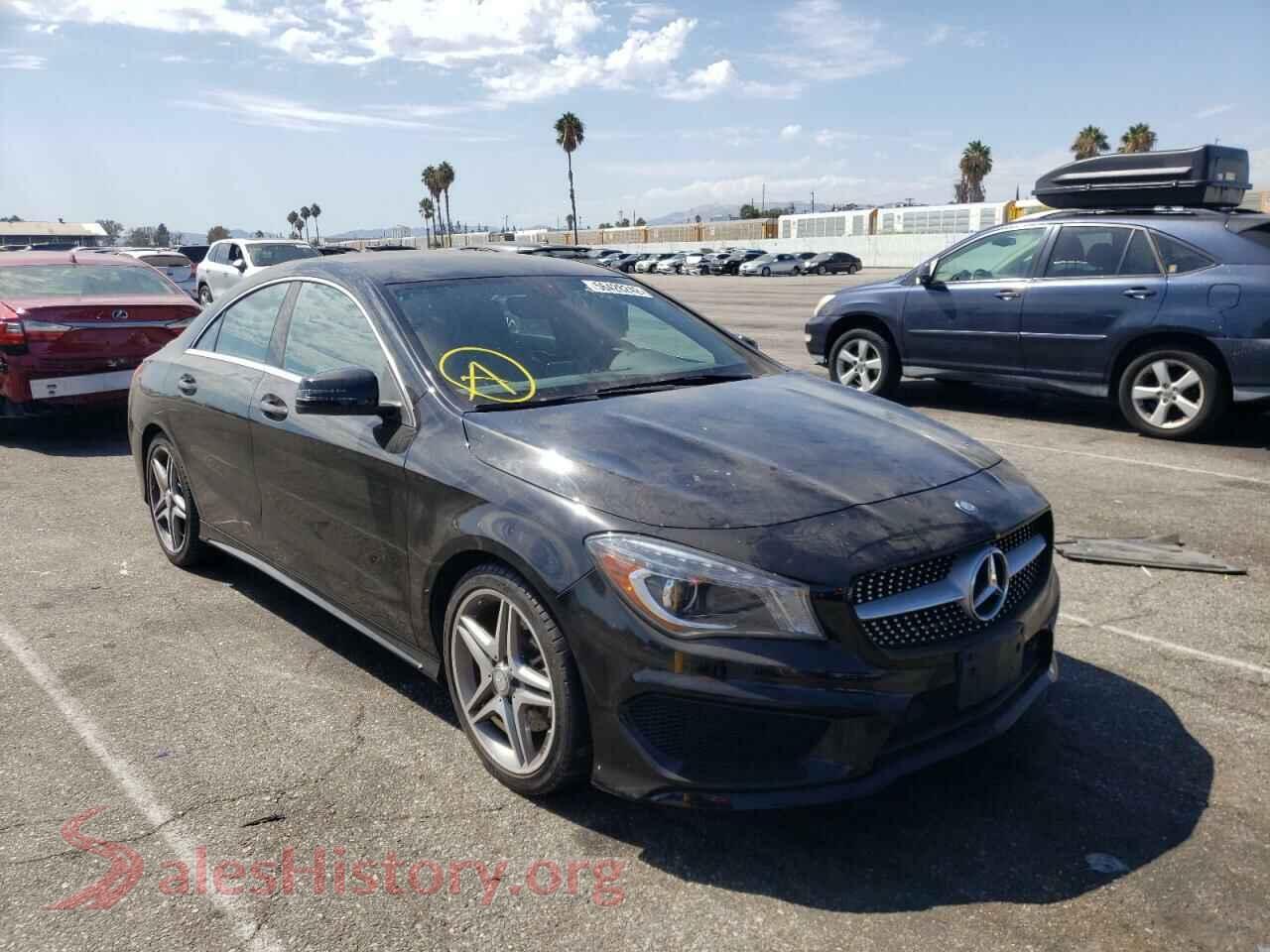 2014 MERCEDES-BENZ CLA-CLASS — VIN WDDSJ4EB9EN150521