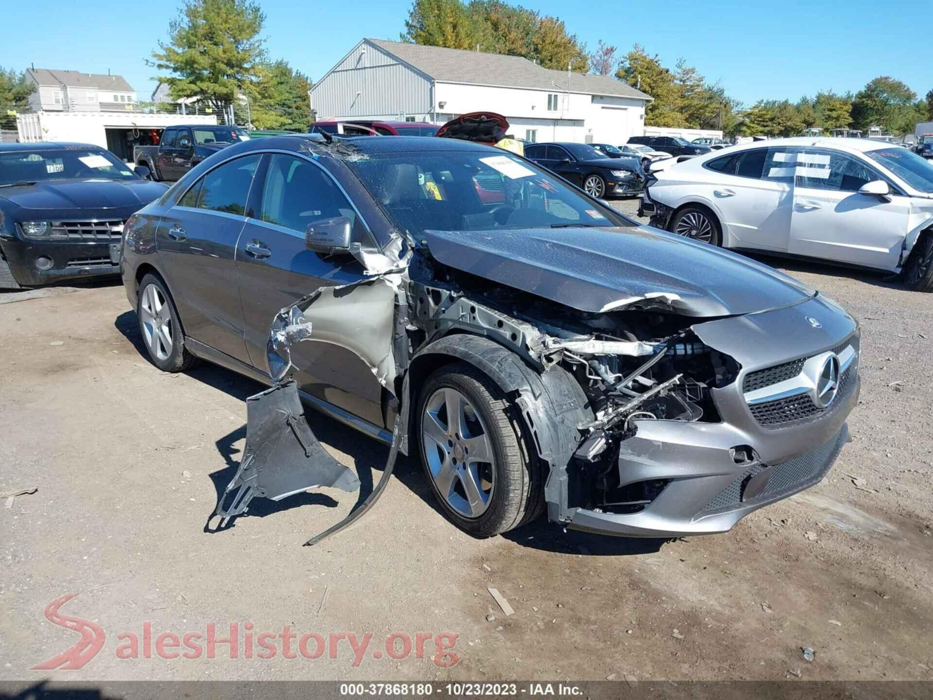 2015 MERCEDES-BENZ CLA 250 — VIN WDDSJ4GB0FN219711