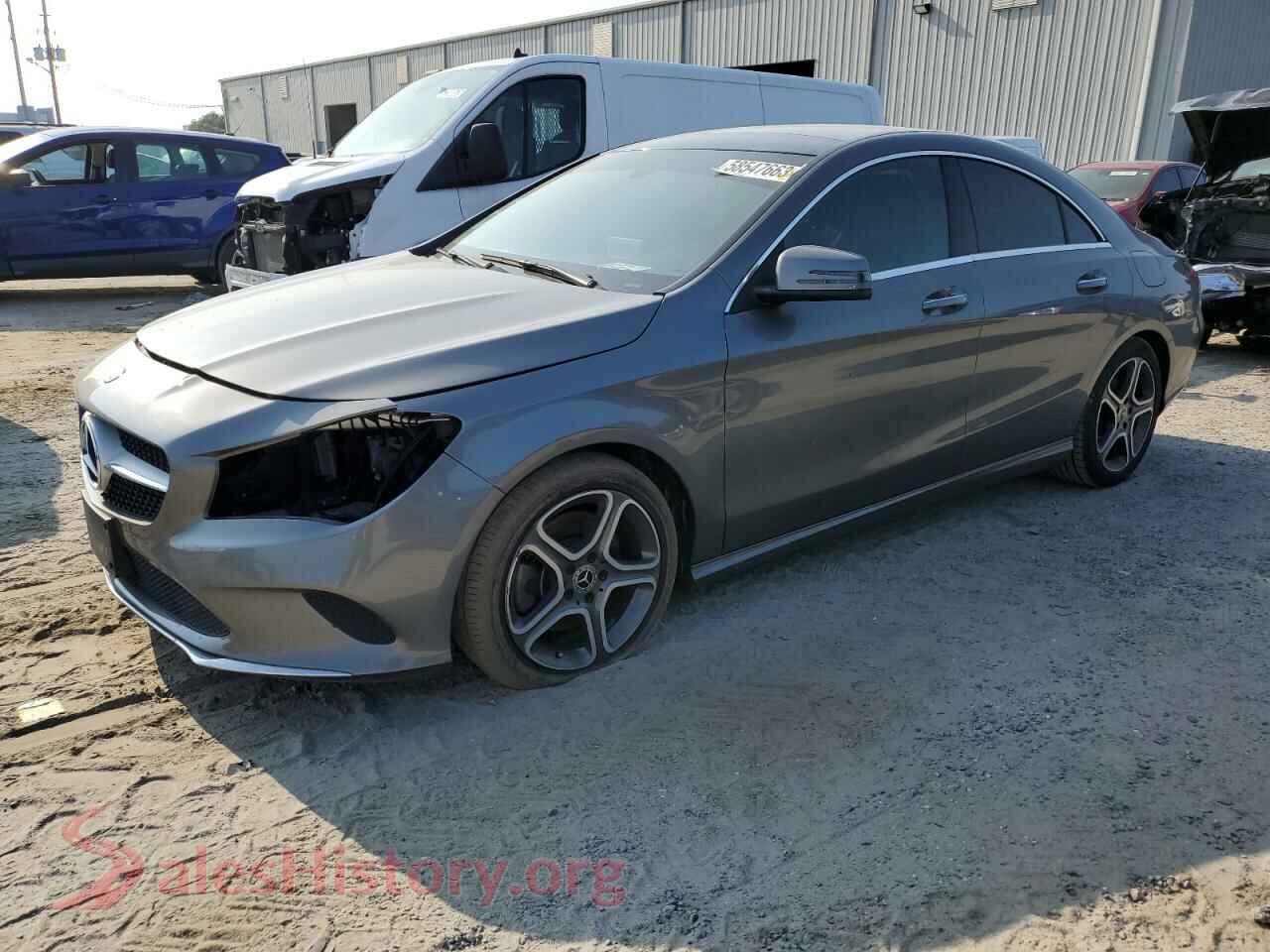 2018 MERCEDES-BENZ CLA-CLASS — VIN WDDSJ4GB1JN526829