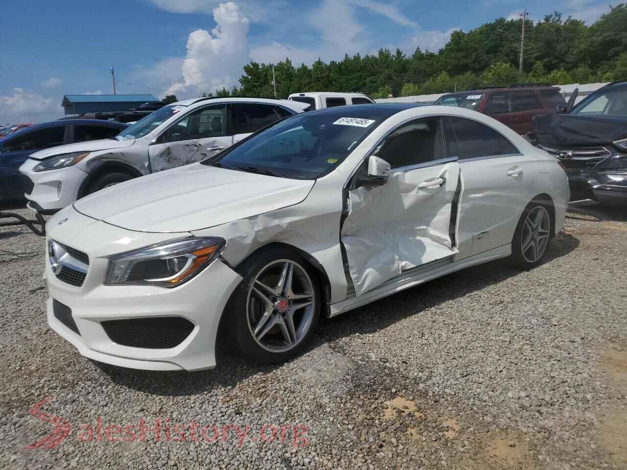 2014 MERCEDES-BENZ CLA-CLASS — VIN WDDSJ4GB2EN077635