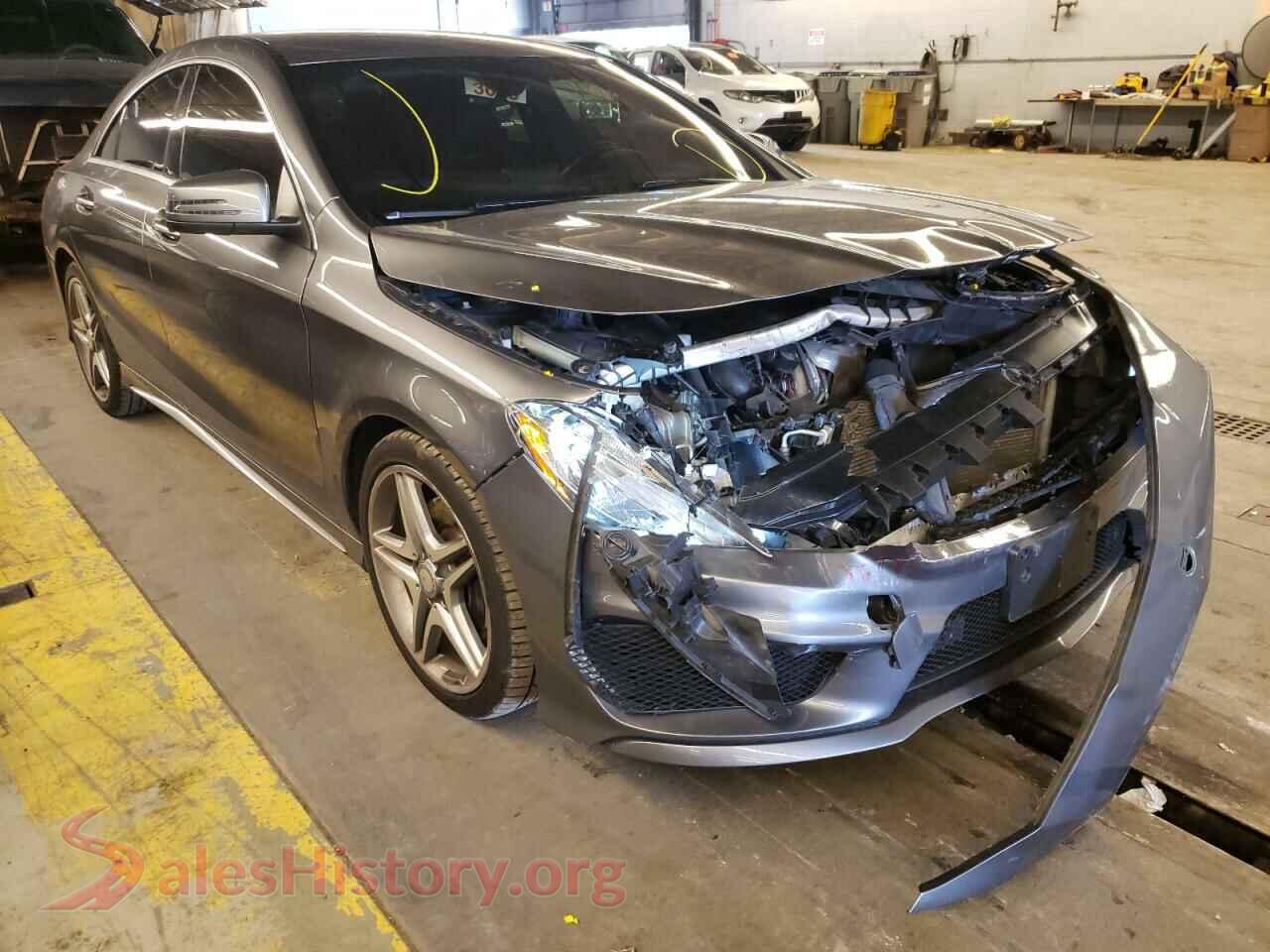 2014 MERCEDES-BENZ CLA-CLASS — VIN WDDSJ4GB2EN105580
