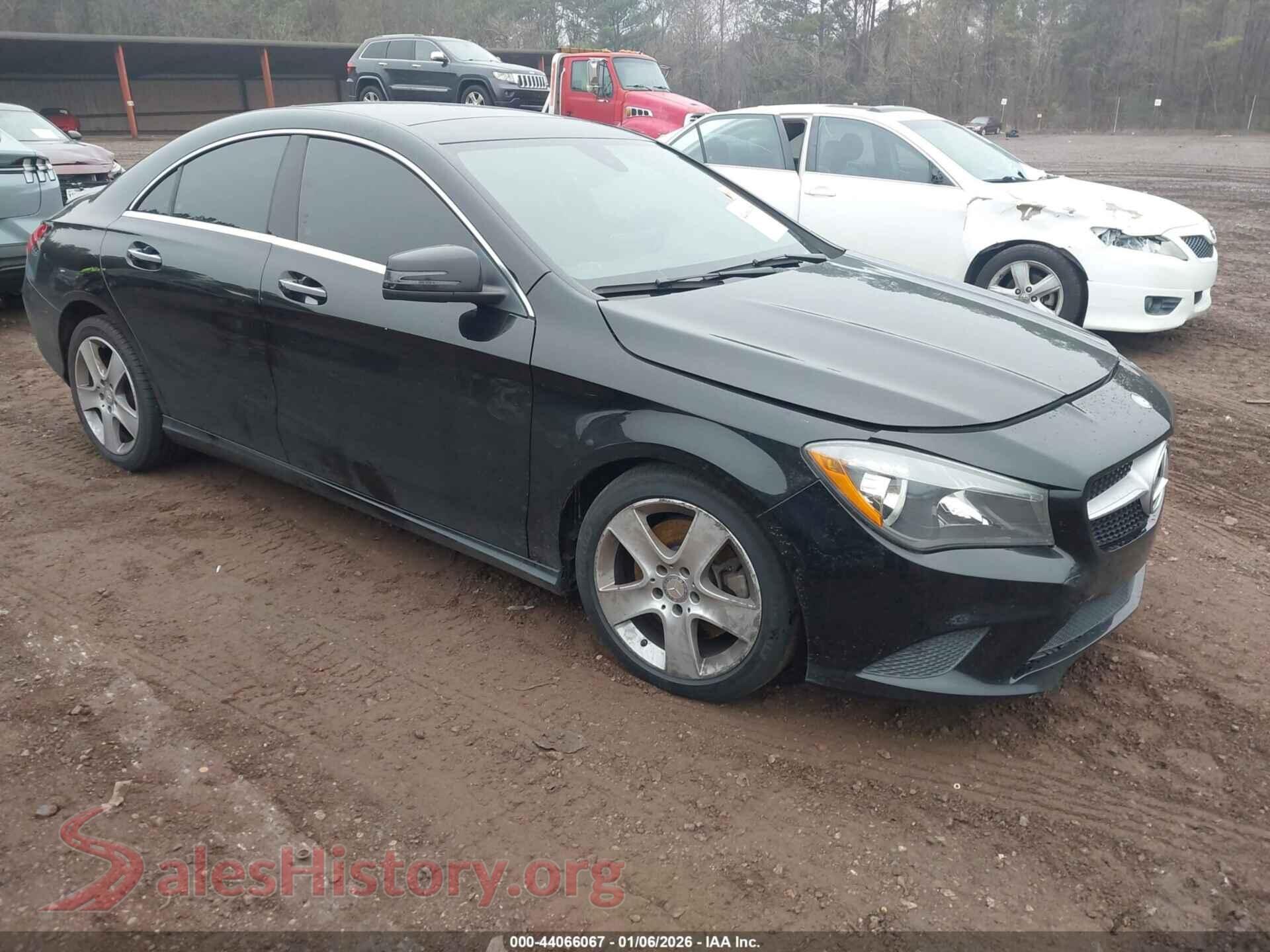 2016 MERCEDES-BENZ CLA 250 — VIN WDDSJ4GB2GN353492