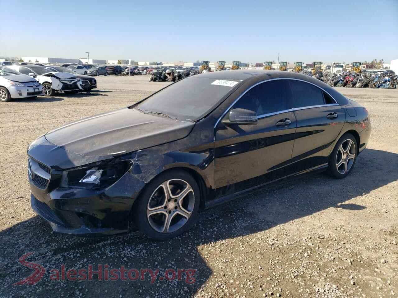 2014 MERCEDES-BENZ CLA-CLASS — VIN WDDSJ4GB6EN072633