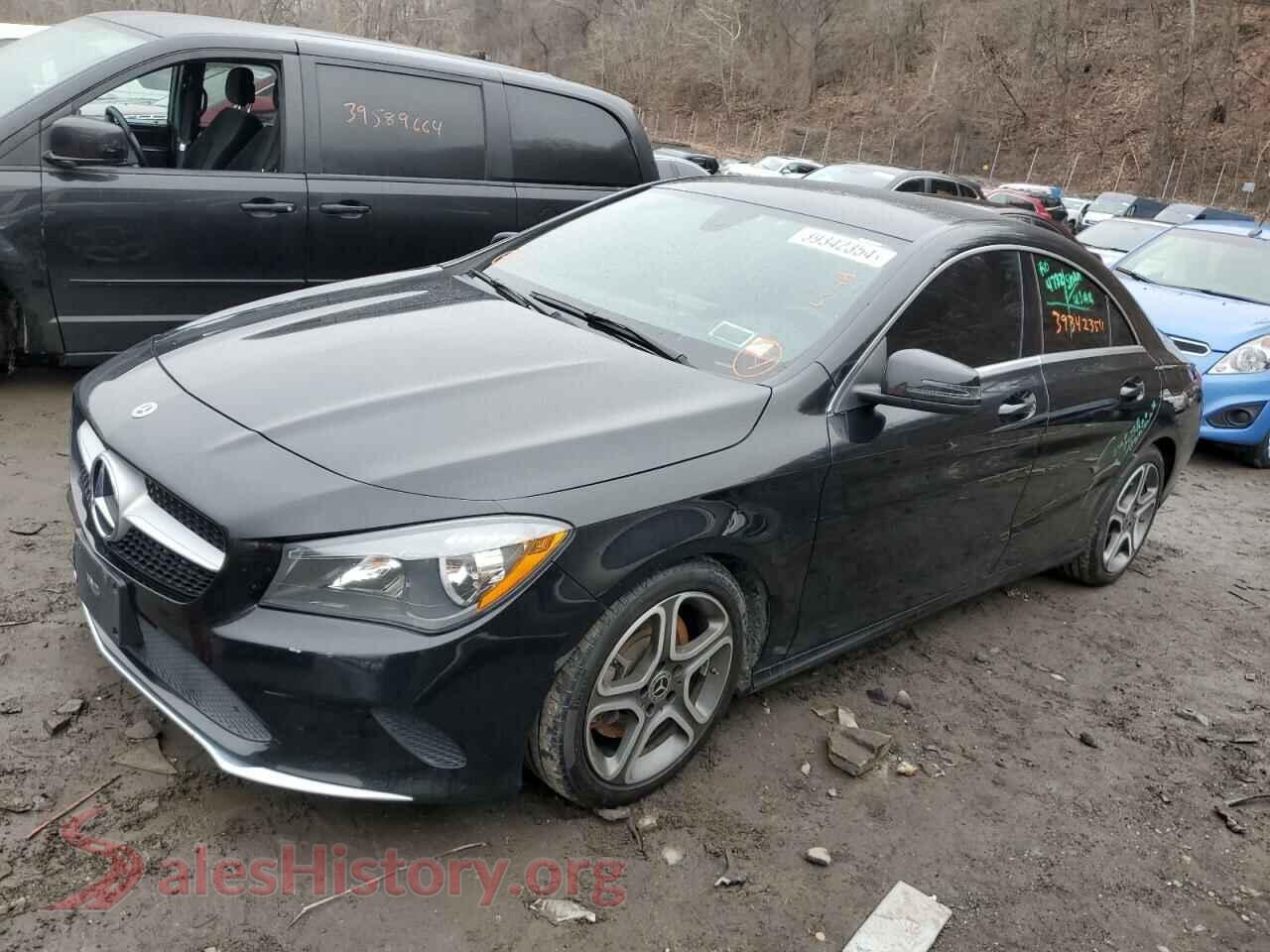 2018 MERCEDES-BENZ CLA-CLASS — VIN WDDSJ4GB7JN633982