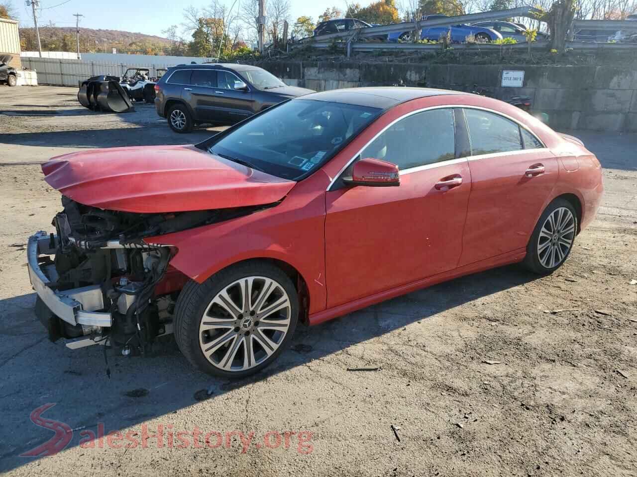 2019 MERCEDES-BENZ CLA-CLASS — VIN WDDSJ4GB9KN719327