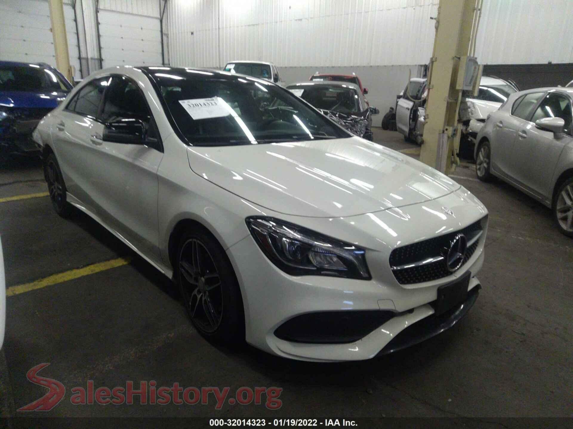 2017 MERCEDES-BENZ CLA — VIN WDDSJ4GBXHN429915