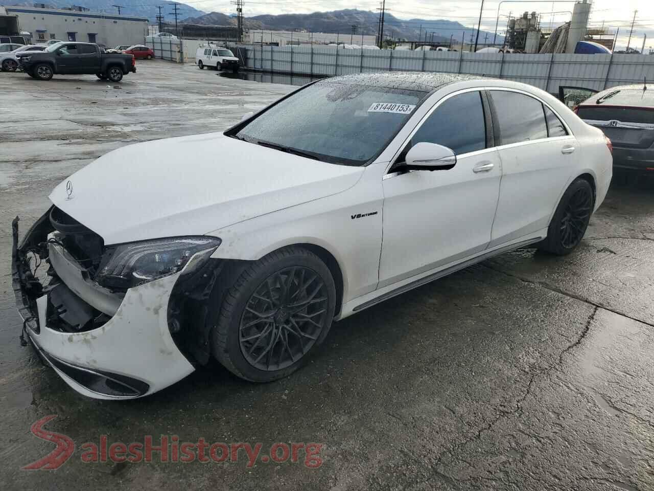 2015 MERCEDES-BENZ S-CLASS — VIN WDDUG7JB2FA147242