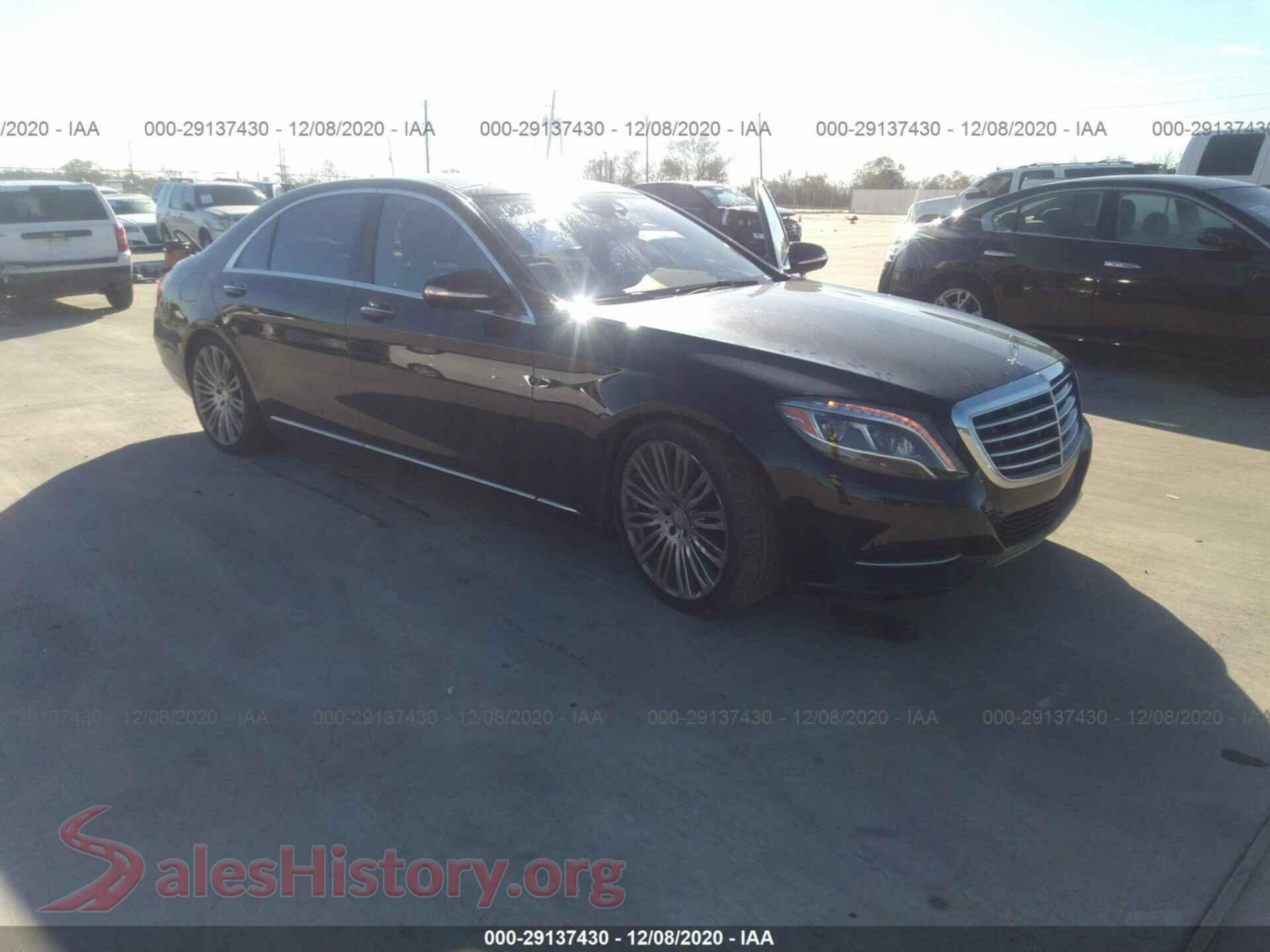 2015 MERCEDES-BENZ S-CLASS — VIN WDDUG8CB9FA198126