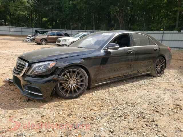 2015 MERCEDES-BENZ S-CLASS — VIN WDDUG8CBXFA129414