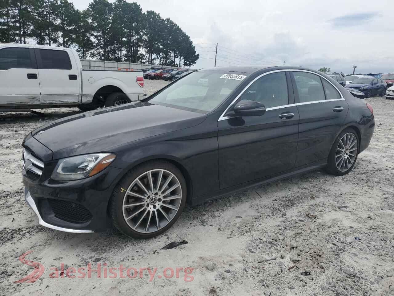 2017 MERCEDES-BENZ C-CLASS — VIN WDDWF4JB2HR308171