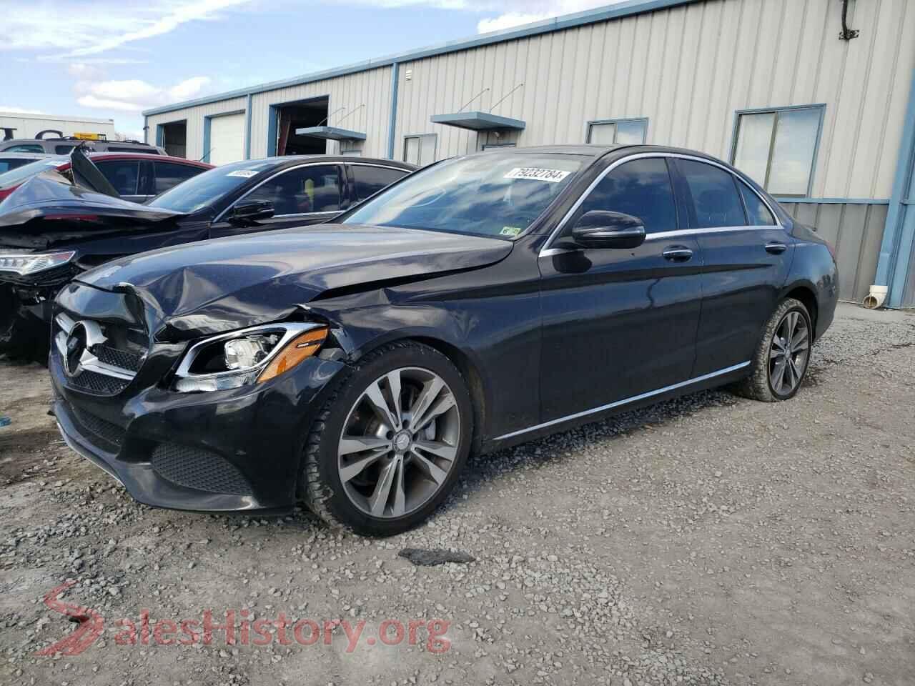 2016 MERCEDES-BENZ C-CLASS — VIN WDDWF4JB7GR145922