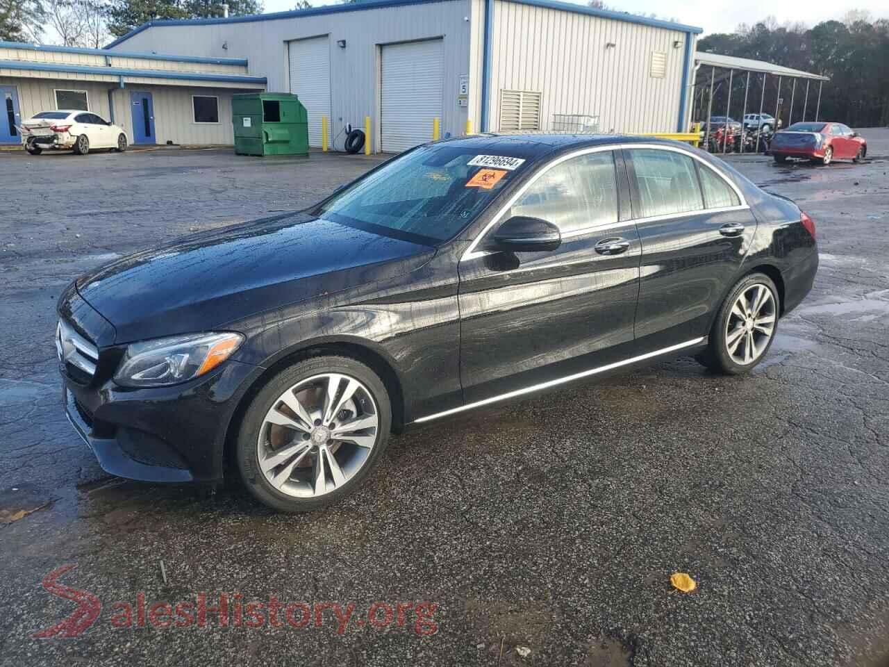 2016 MERCEDES-BENZ C-CLASS — VIN WDDWF4JBXGR179059