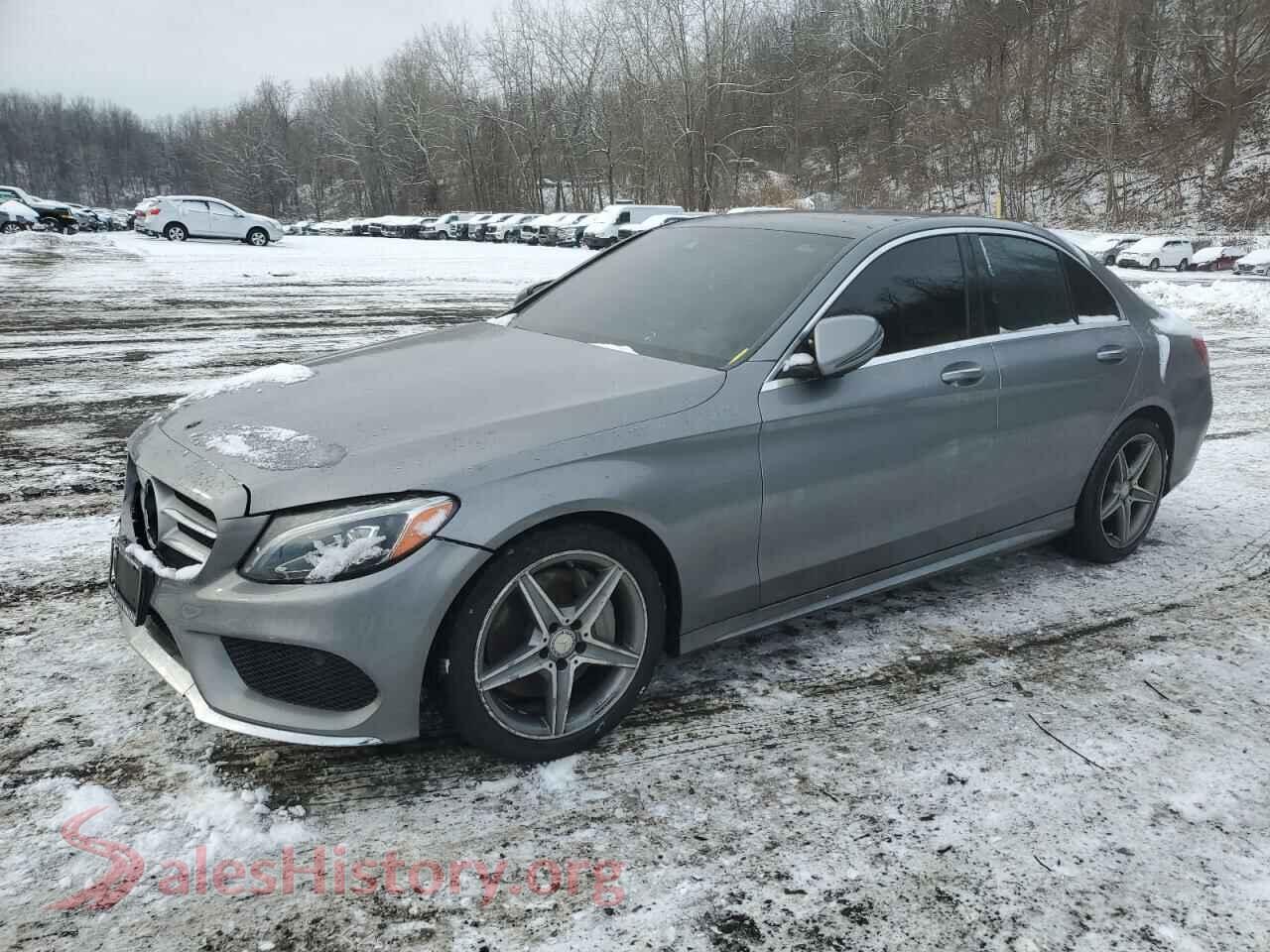 2016 MERCEDES-BENZ C-CLASS — VIN WDDWF4KB3GR133412