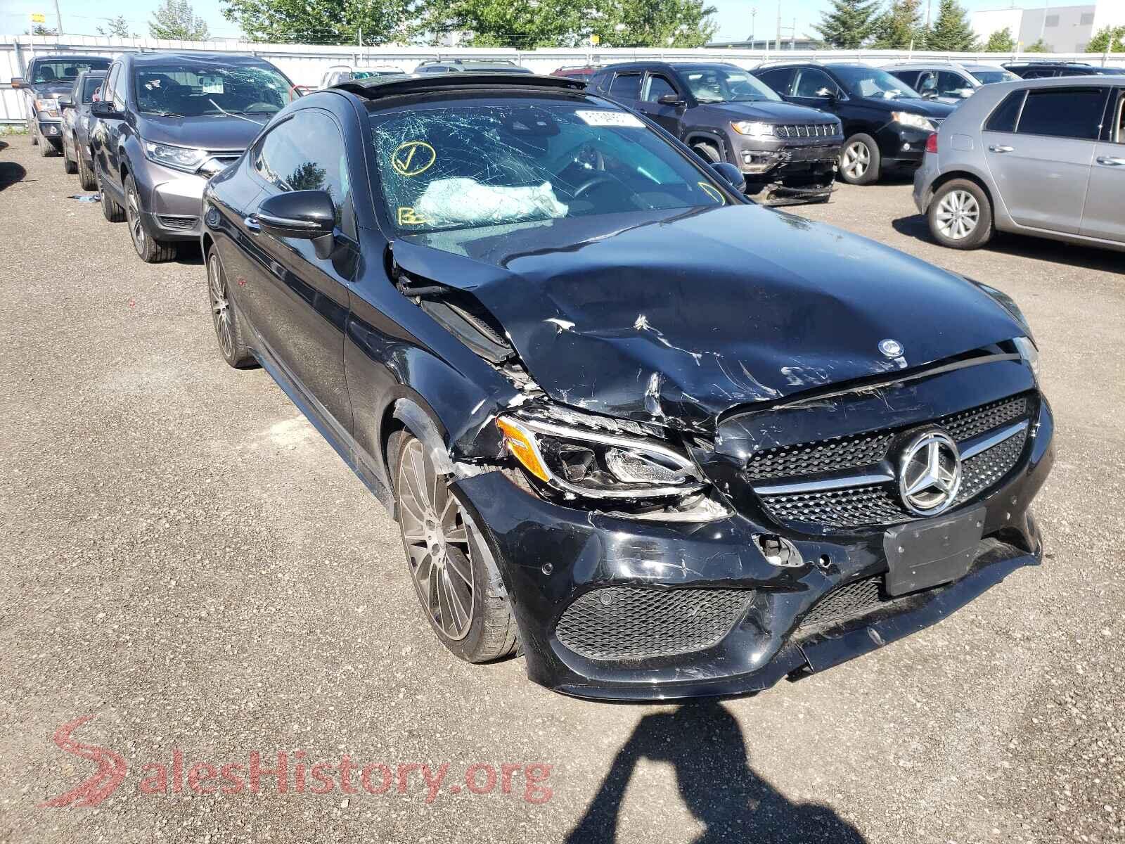 2017 MERCEDES-BENZ C-CLASS — VIN WDDWJ4JB1HF363226