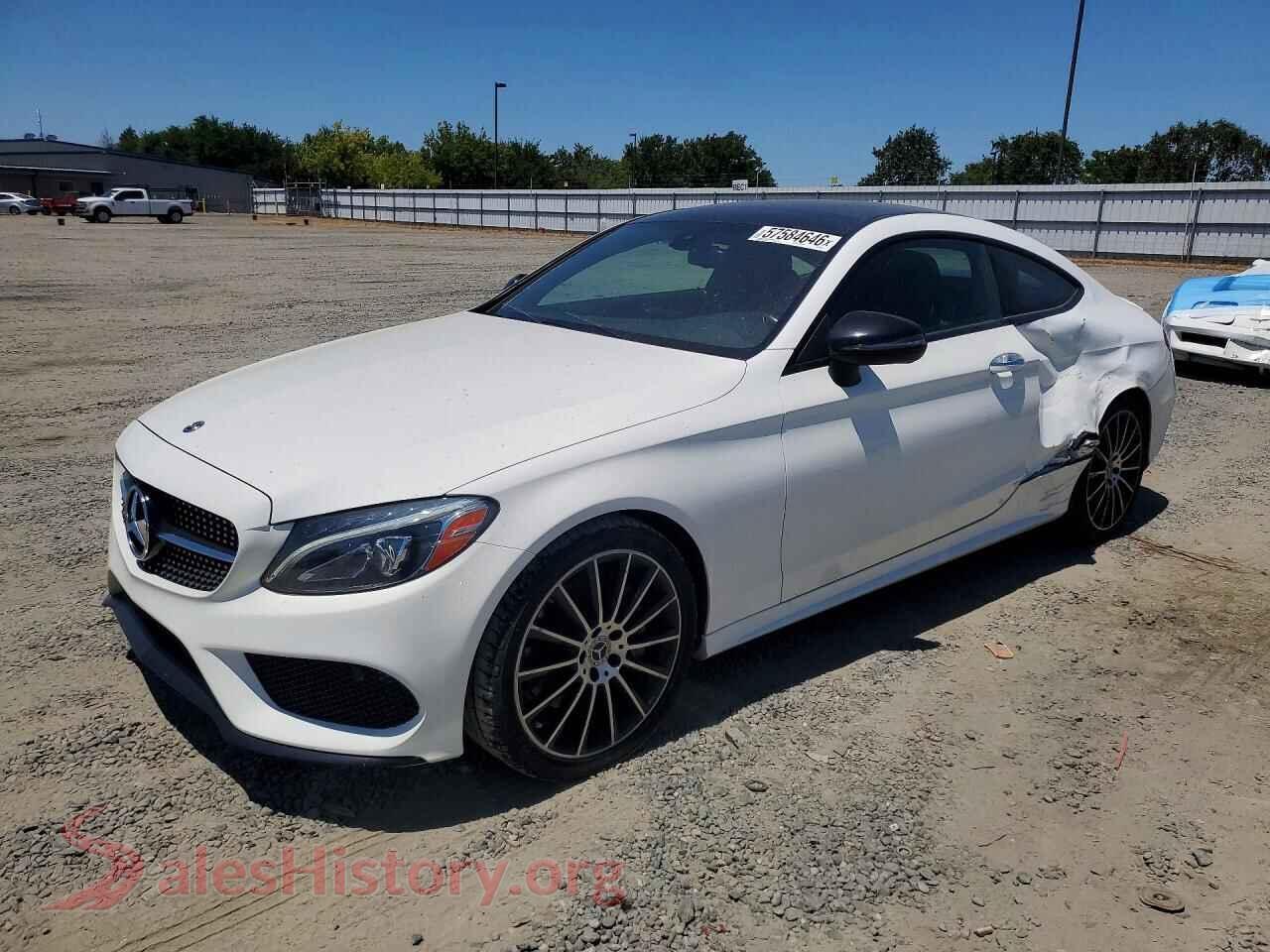 2018 MERCEDES-BENZ C-CLASS — VIN WDDWJ4JB1JF664231