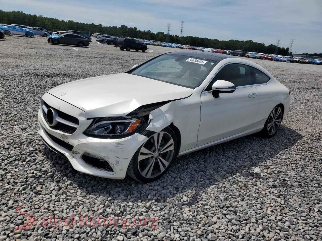 2017 MERCEDES-BENZ C-CLASS — VIN WDDWJ4JB2HF346192