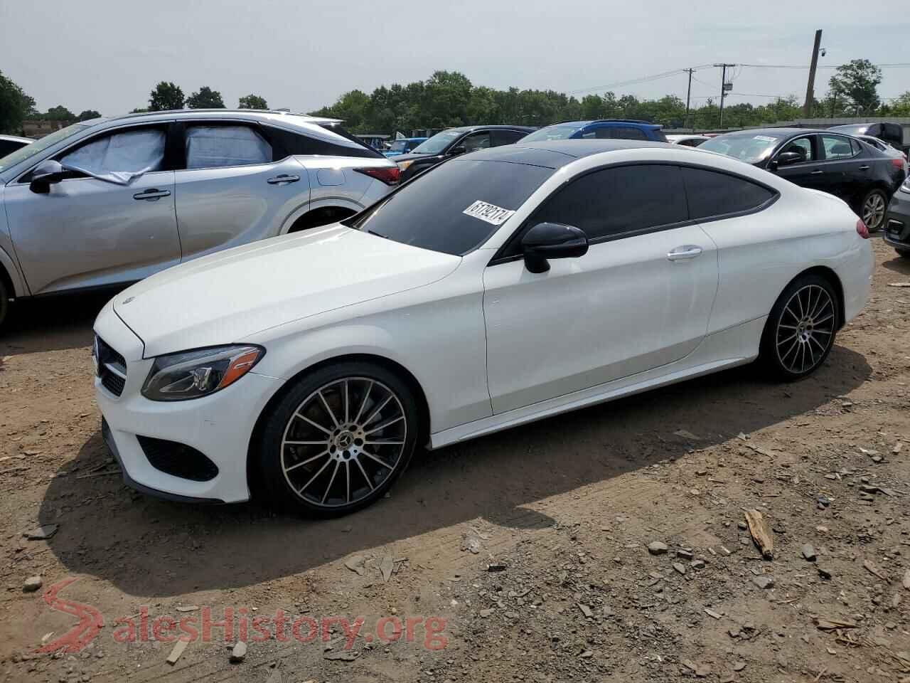 2018 MERCEDES-BENZ C-CLASS — VIN WDDWJ4JB3JF751659